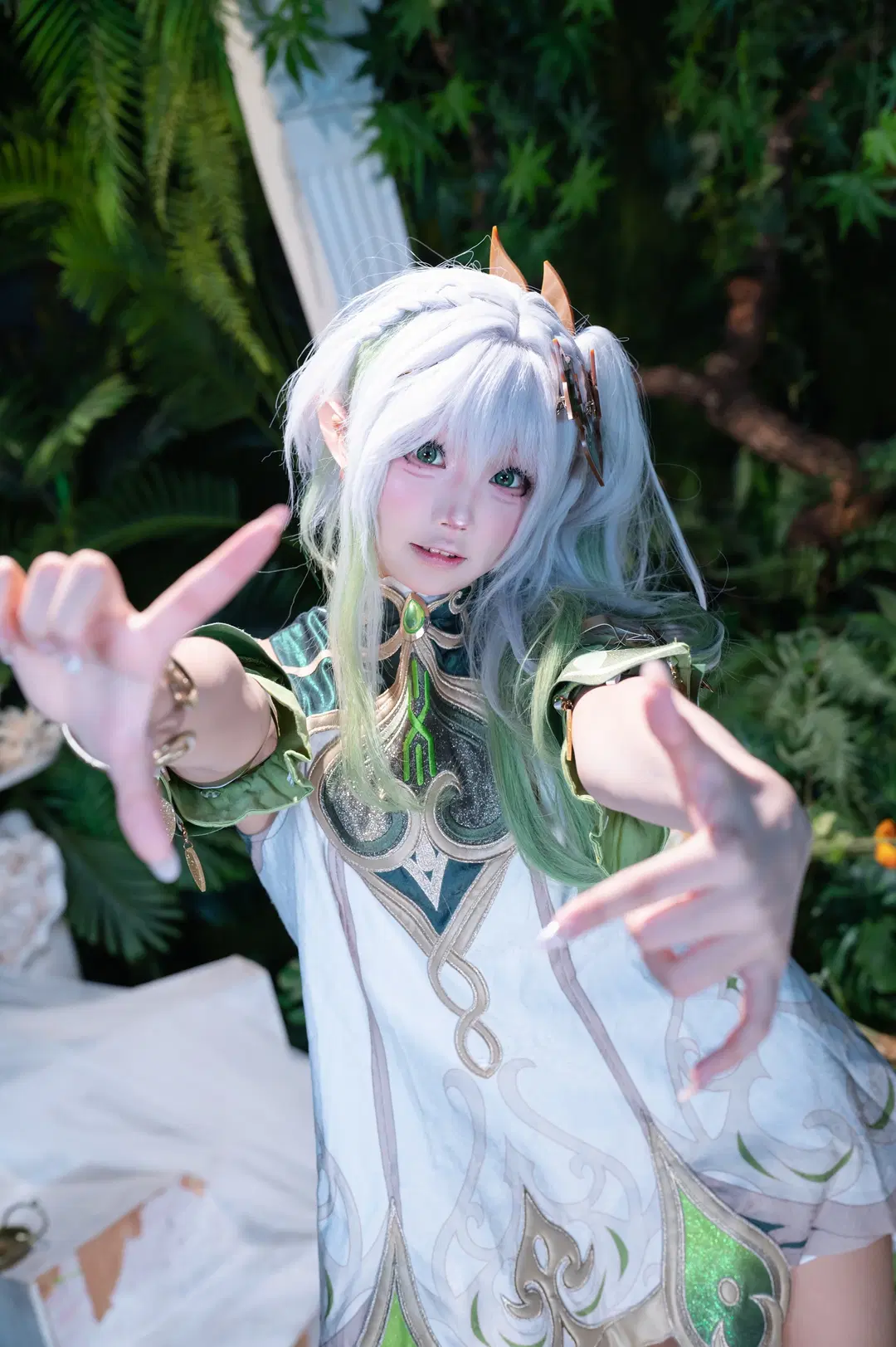 【ナヒーダ コスプレ】『原神』の白緑の森の精霊、深い森であなたと巡り合う - 洛会像欧皇一样幸运 - 2枚目
