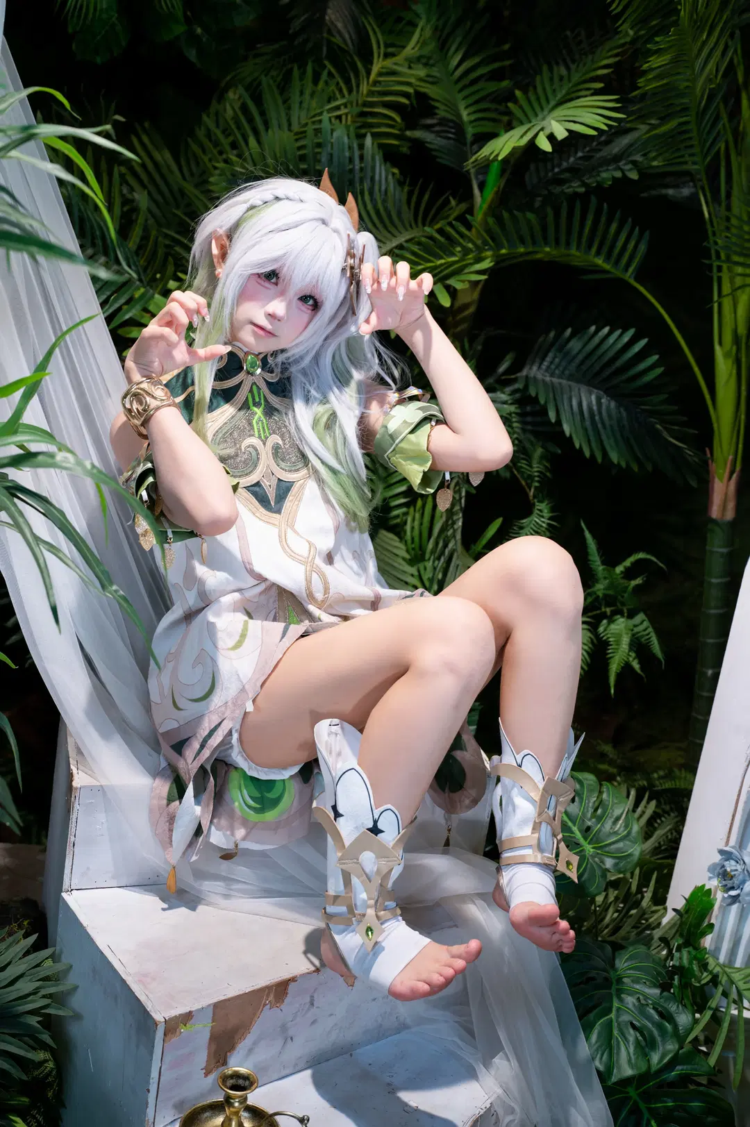 [Nahida Cosplay] Genshin Impact: The Dendro Archon Longing for Mortal Life by 洛会像欧皇一样幸运 - Image 5
