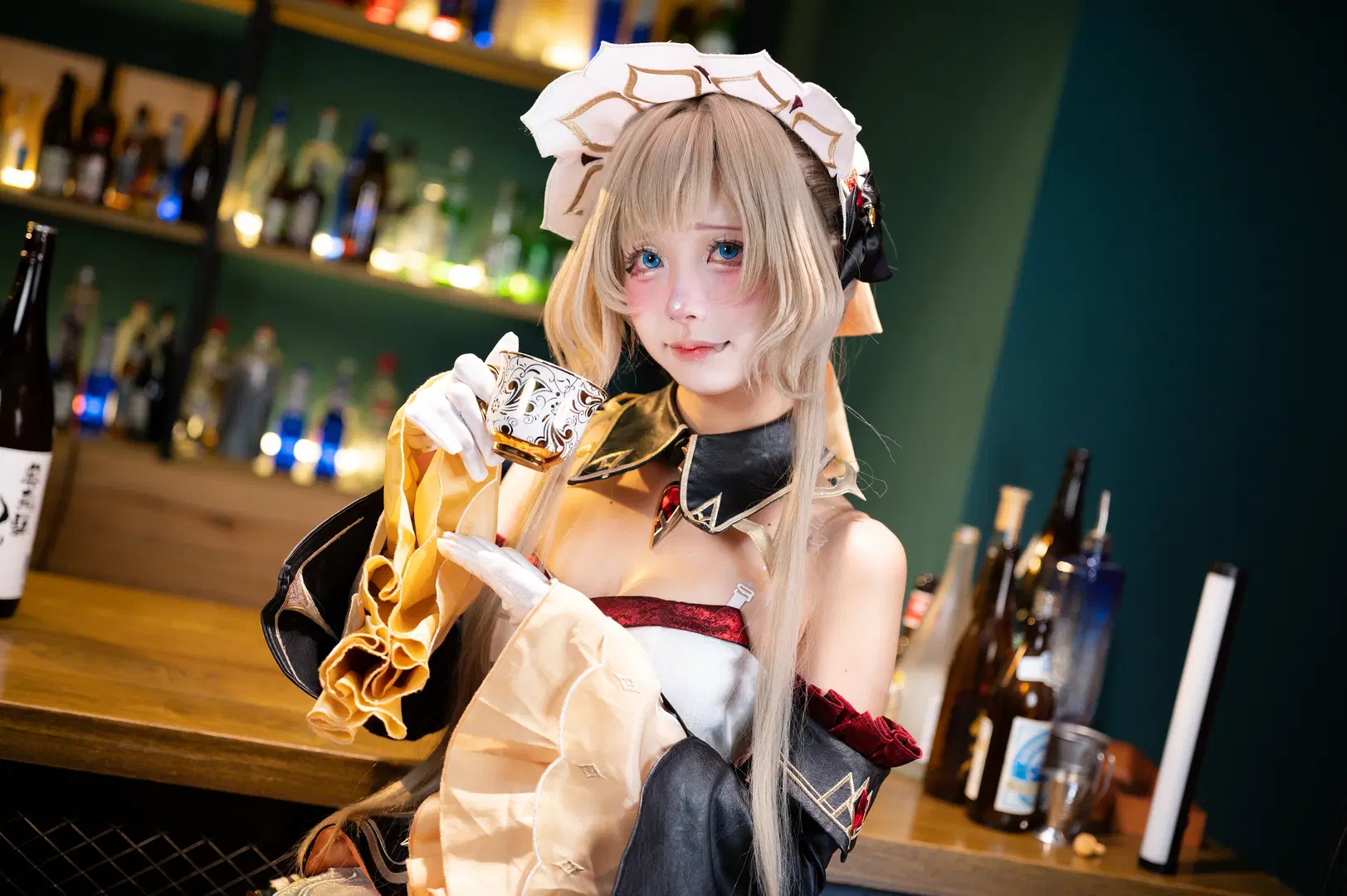 [Sandrone Cosplay] Genshin Impact Fatui Seventh Harbinger: Witnessing how a puppet grows a true heart by 洛会像欧皇一样幸运 - Image 4