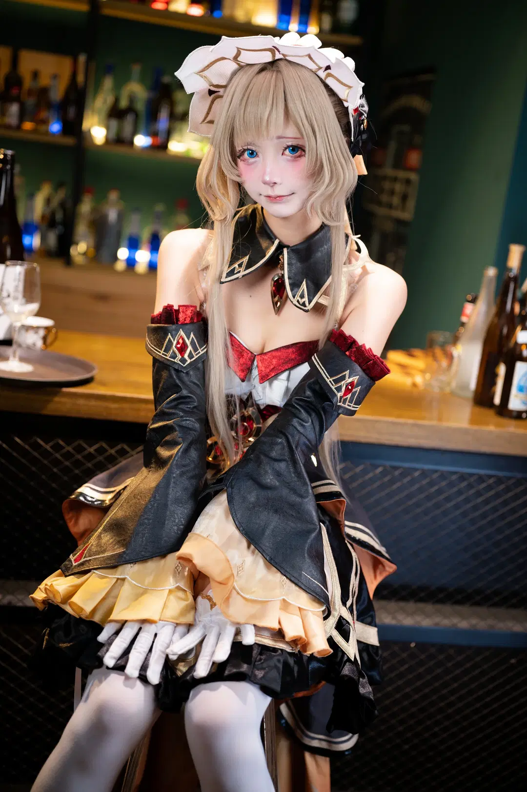 [Sandrone Cosplay] Genshin Impact Fatui Seventh Harbinger: Witnessing how a puppet grows a true heart by 洛会像欧皇一样幸运 - Image 6