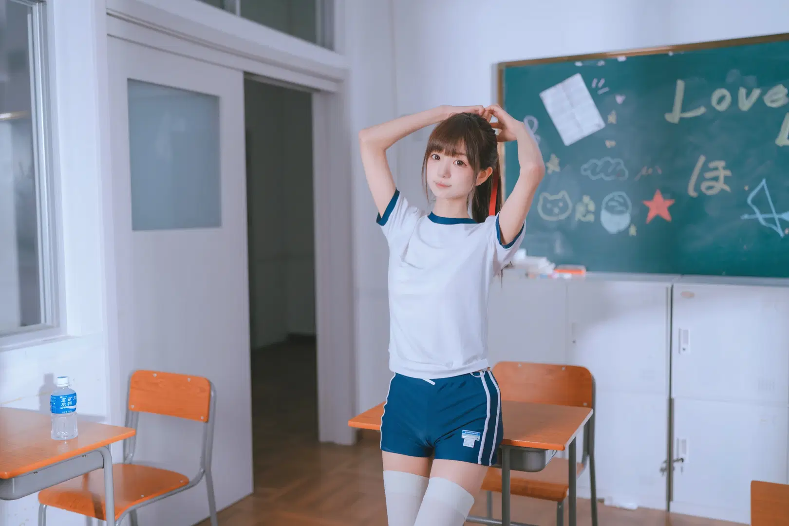 体活课间的体操服少女，满满校供感的日系校园风 - Mr_DDSS - 第9张