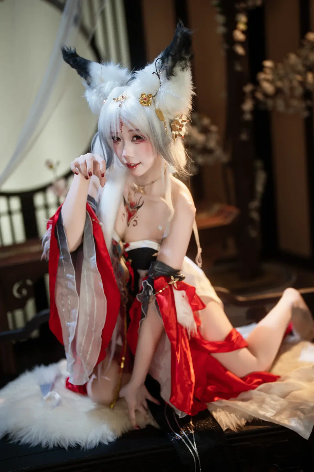 【心月狐cos】鸣潮里的绝美狐妖正片 - DC_Official - 第3张