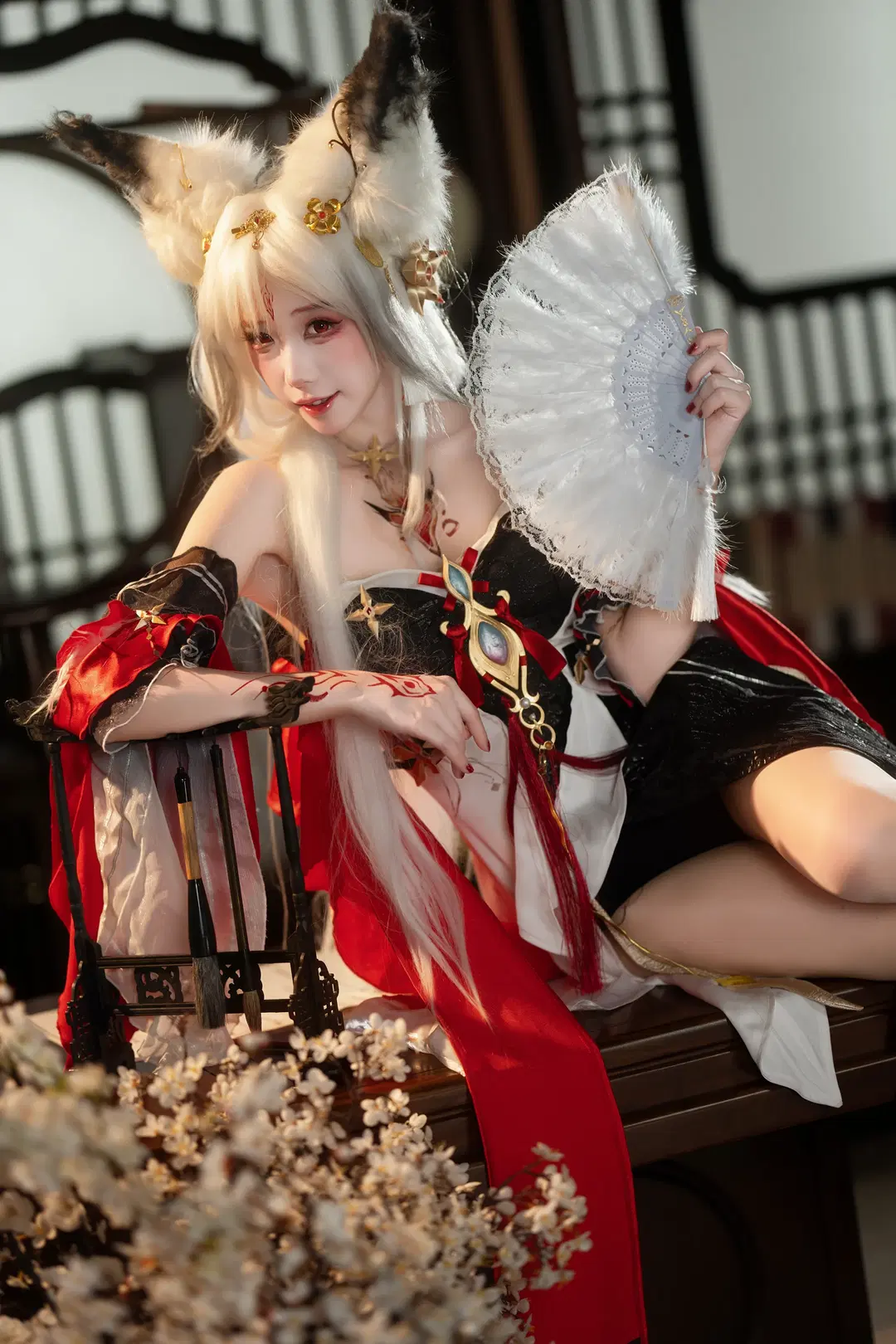 【心月狐cos】鸣潮里的绝美狐妖正片 - DC_Official - 第4张