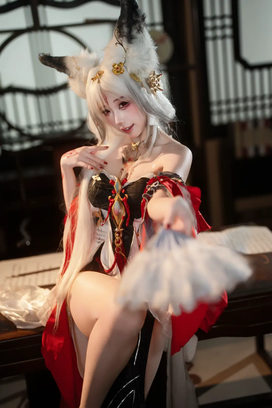 【心月狐cos】鸣潮里的绝美狐妖正片 - DC_Official - 第5张