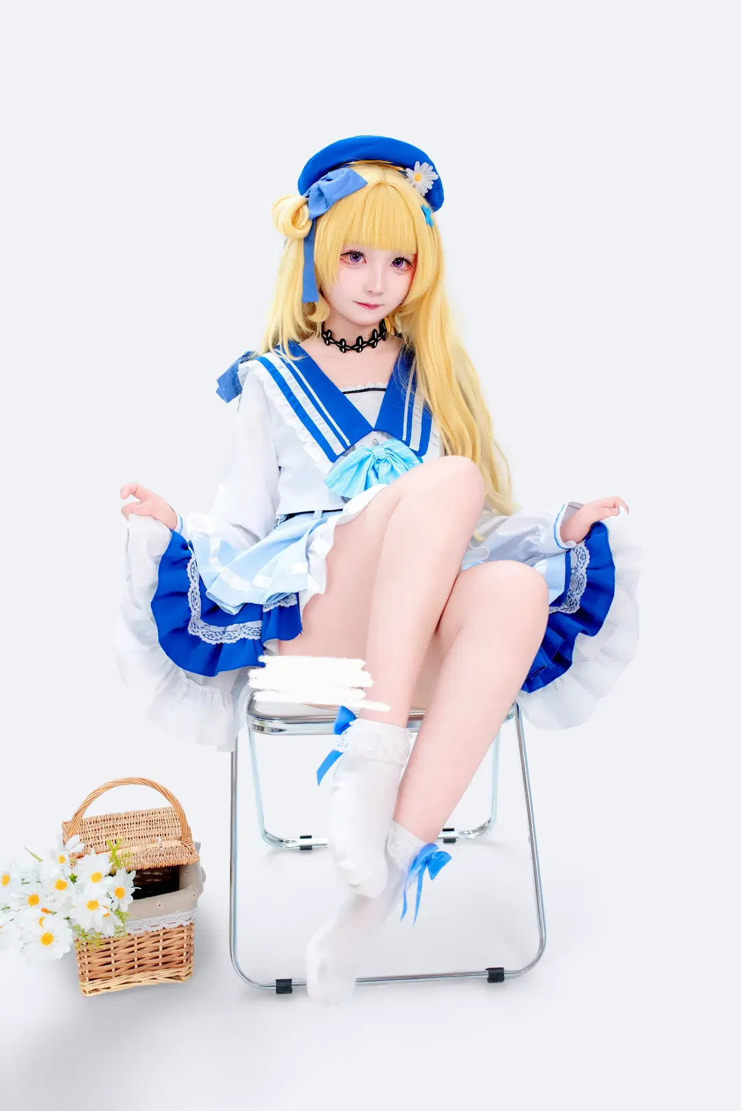【菲比cos】鸣潮里的蓝色水手服太可爱了 - 茜冉XiRan. - 第2张