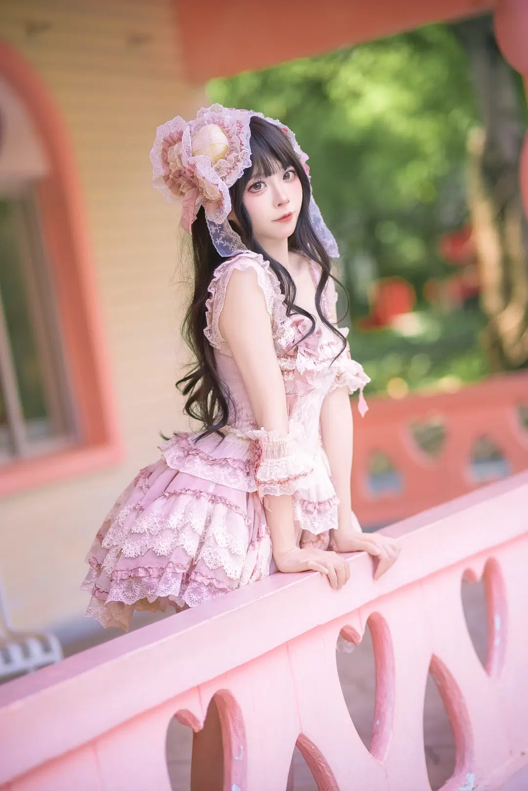 游园会里的Lolita洋装 粉色小蛋糕拍摄记录 - Shiro - 第6张