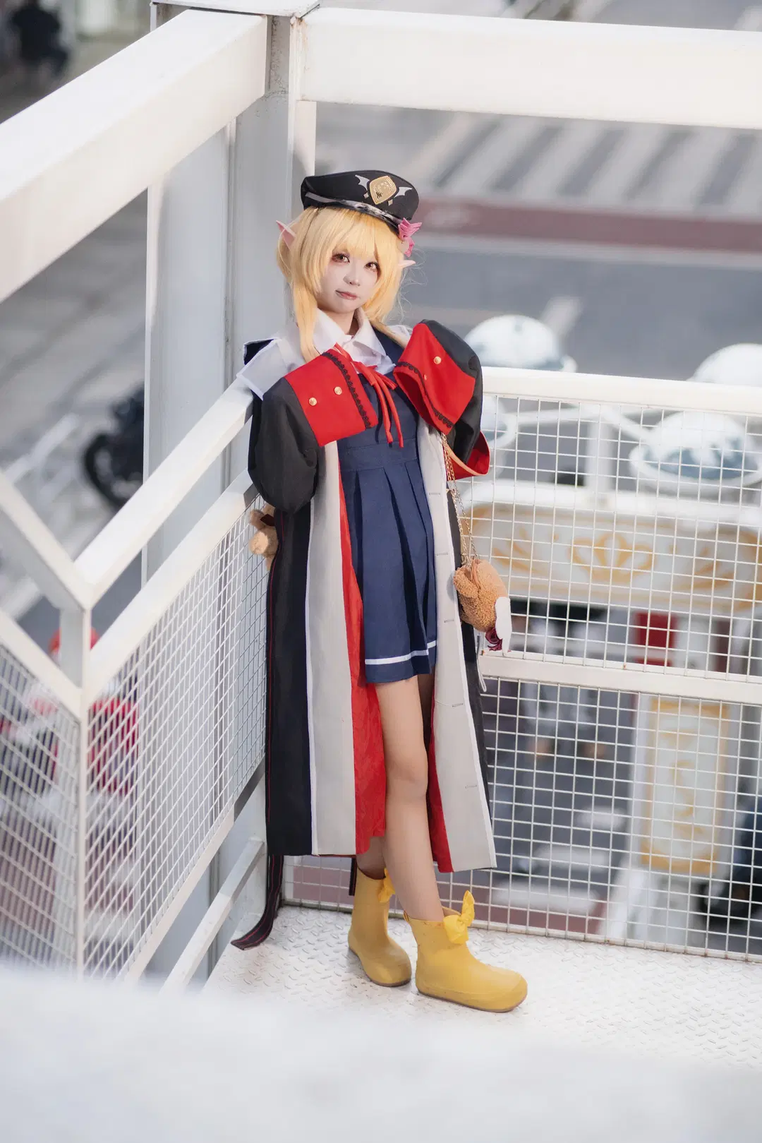二次元, cosplay, 碧蓝档案, 丹花伊吹cos, 精灵耳