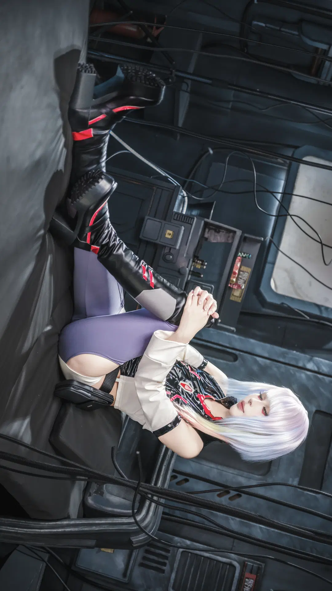 【露西cos】赛博朋克边缘行者 夜之城的赛博朋克女孩
