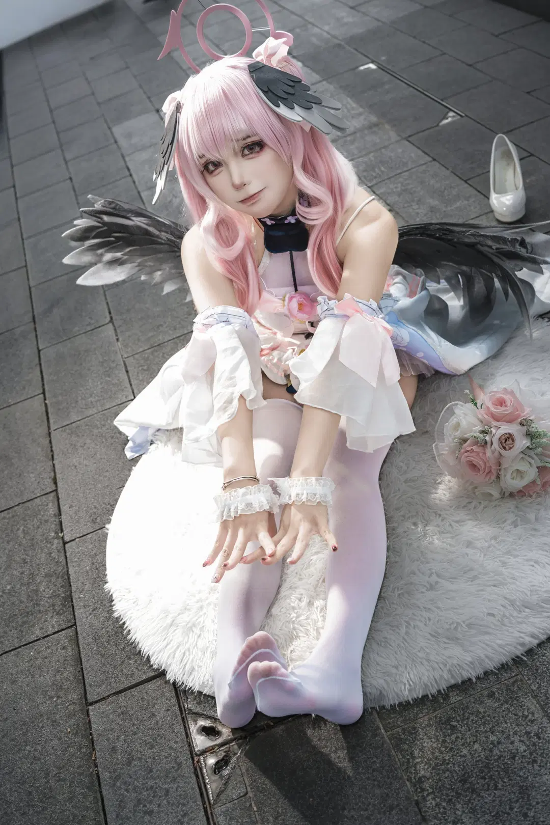 【下江コハル コスプレ】『ブルーアーカイブ』花嫁姿の本番写真 - Shiro - 3枚目