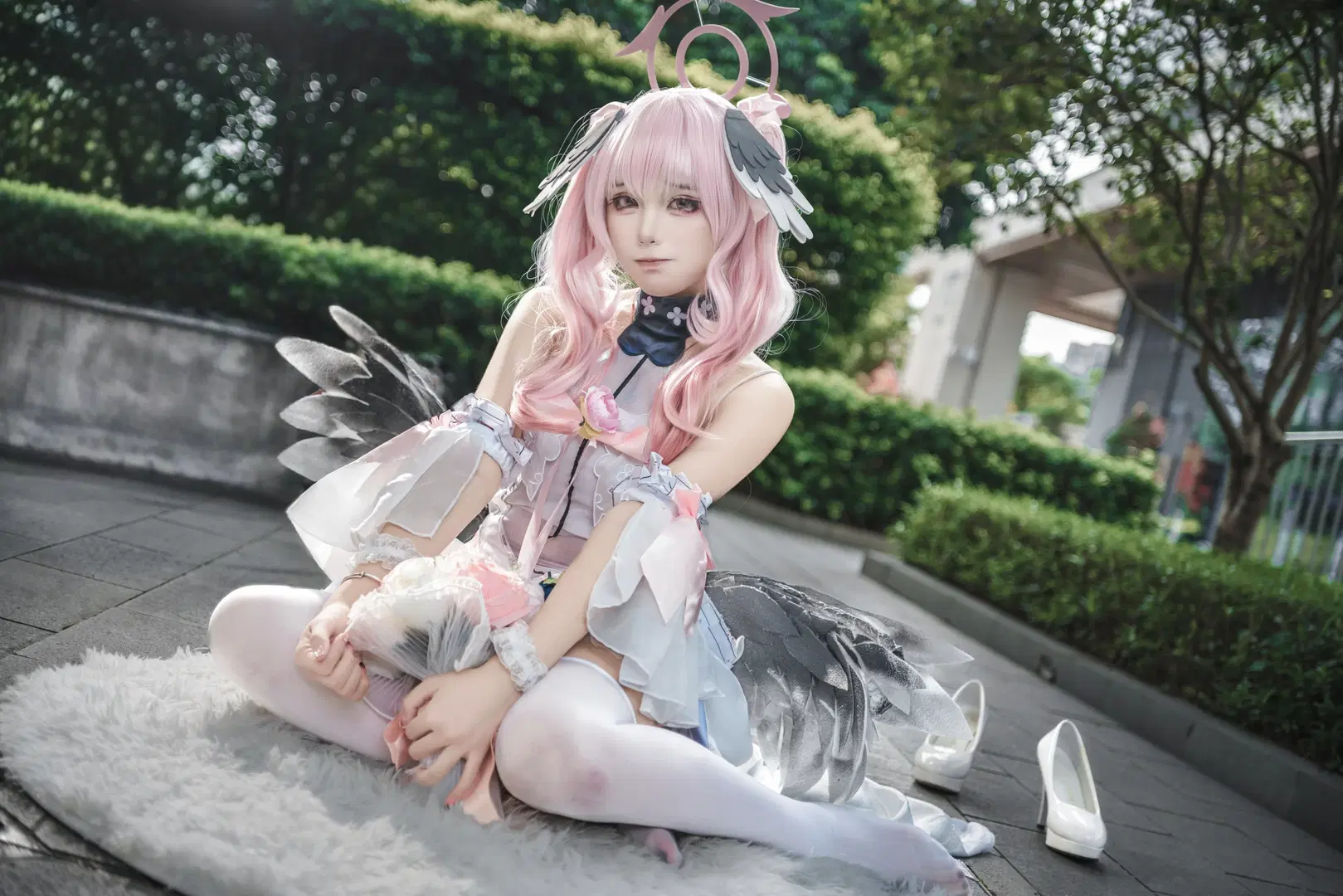 【下江コハル コスプレ】『ブルーアーカイブ』花嫁姿の本番写真 - Shiro - 4枚目