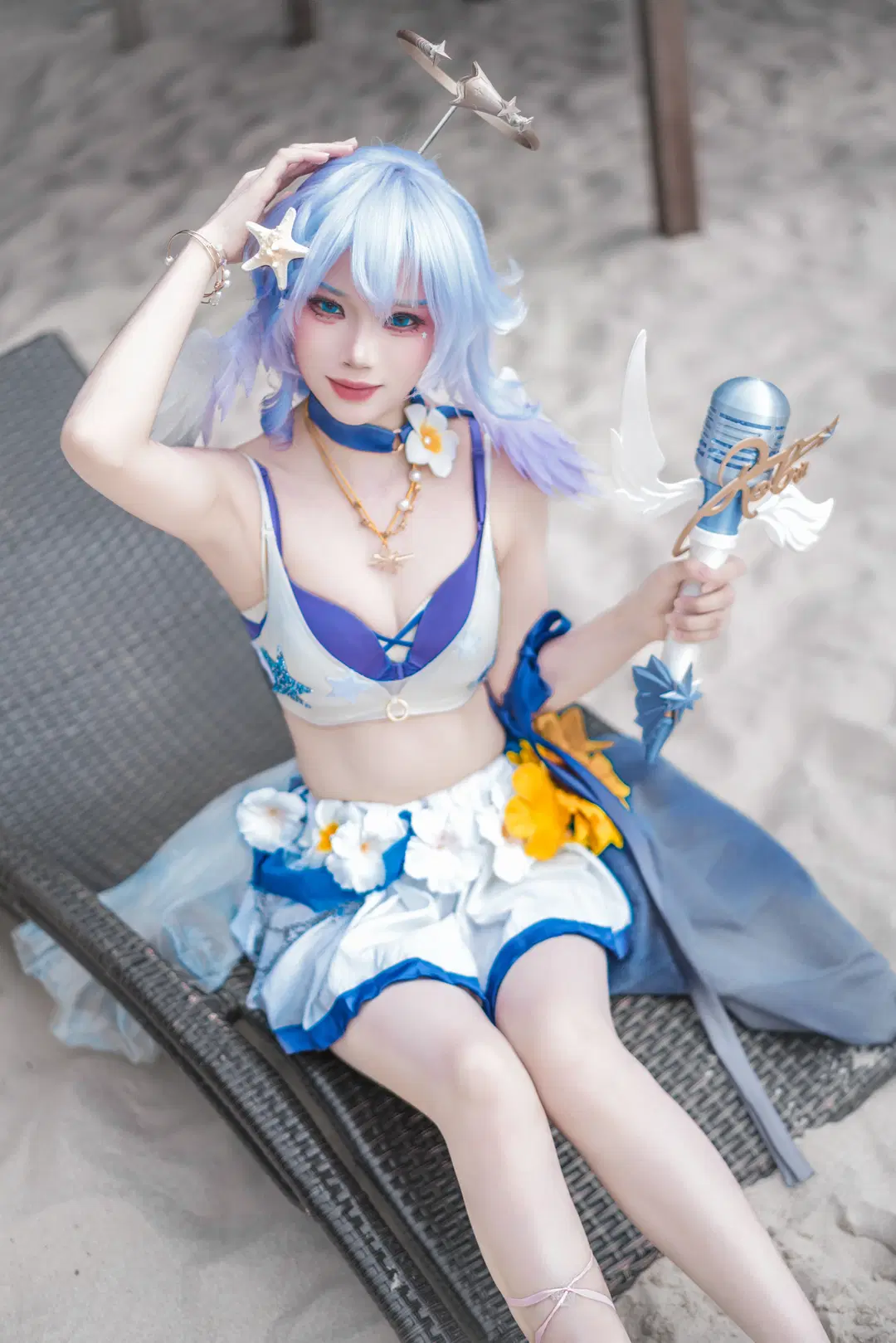 [Robin cosplay] Honkai: Star Rail Beach Fun Moments by Shiro - Image 6