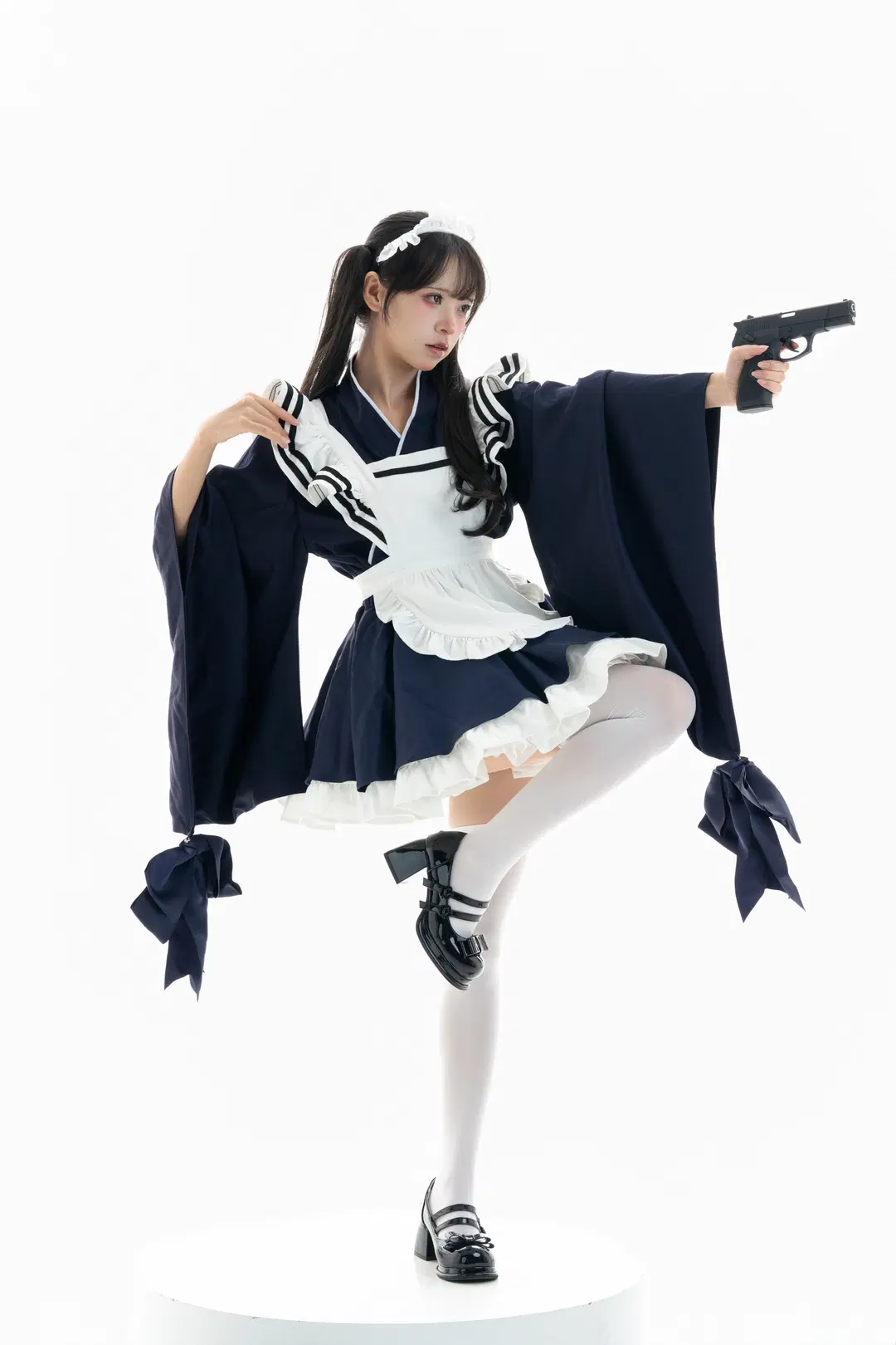 动作参考, 白丝, 和风女仆, 糖水片, 武装娘