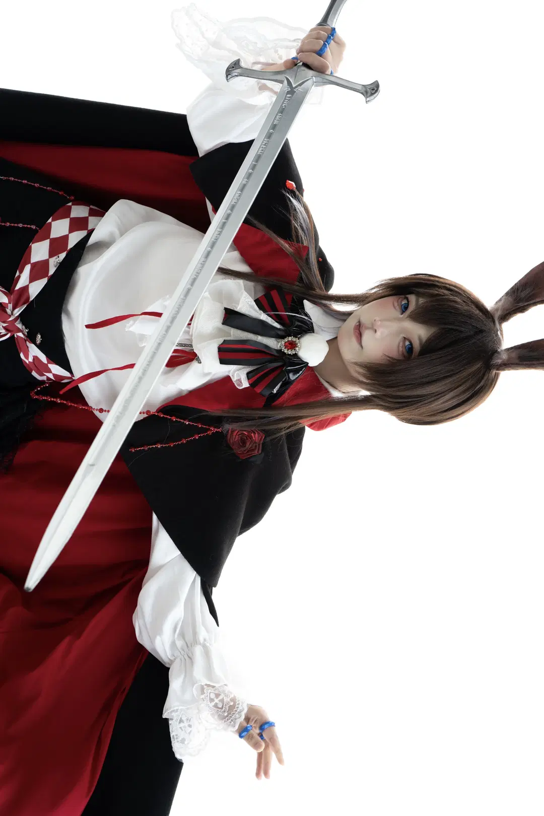 【阿米婭cos】明日方舟紅與藍雙造型的視覺碰撞
