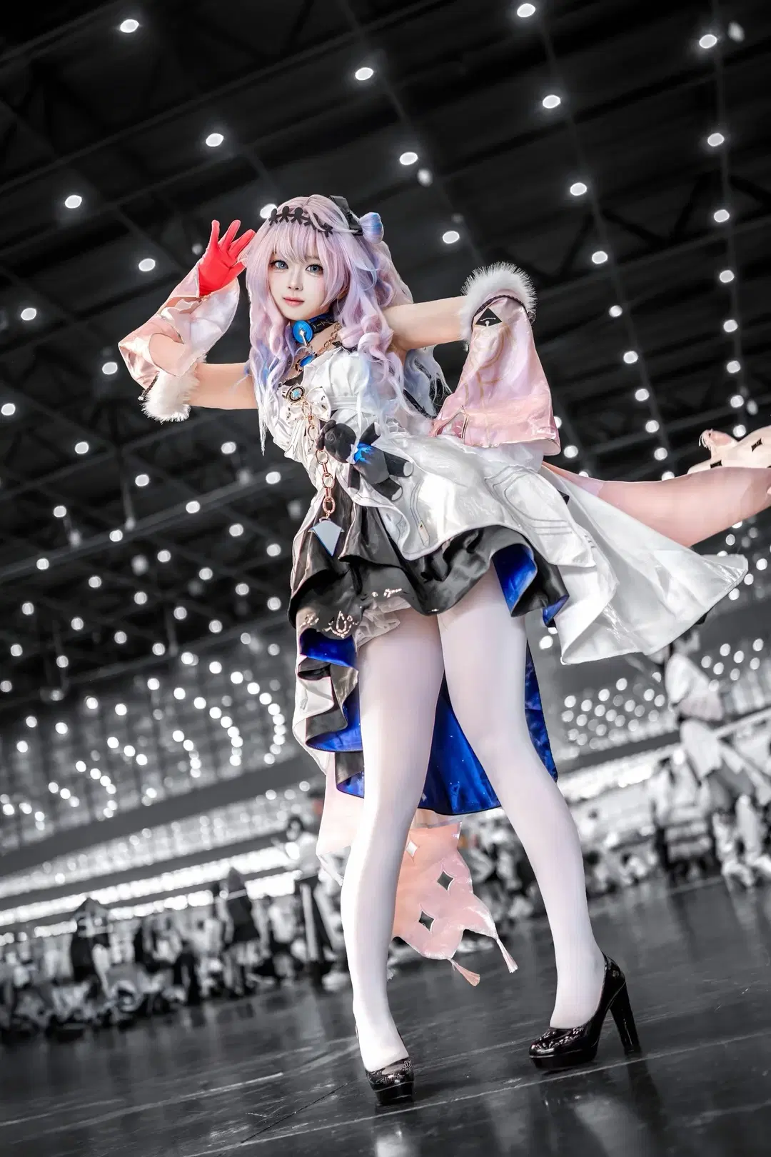 イベント前のメイクテスト記録：メイド服コスプレと改良チャイナドレスの出会い - 小近 - 7枚目