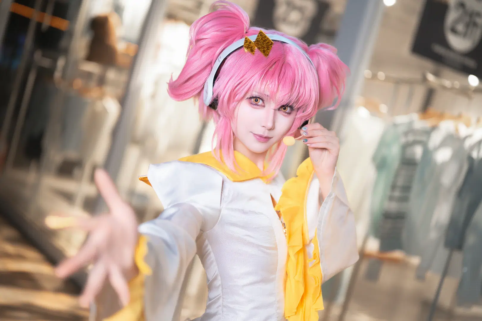 【日奈森亚梦cos】充满活力与张力的夜景舞台风 - 行云 - 第8张