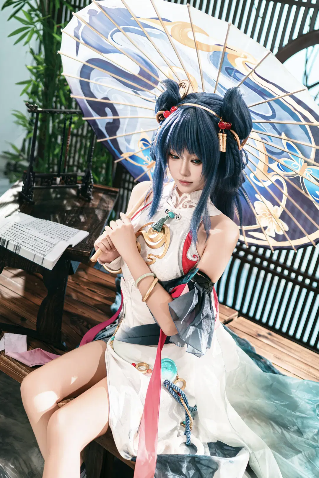 [Gongsun Li Cosplay] Li Hen Yan ink-wash Jiangnan style photoshoot record by 行云 - Image 2