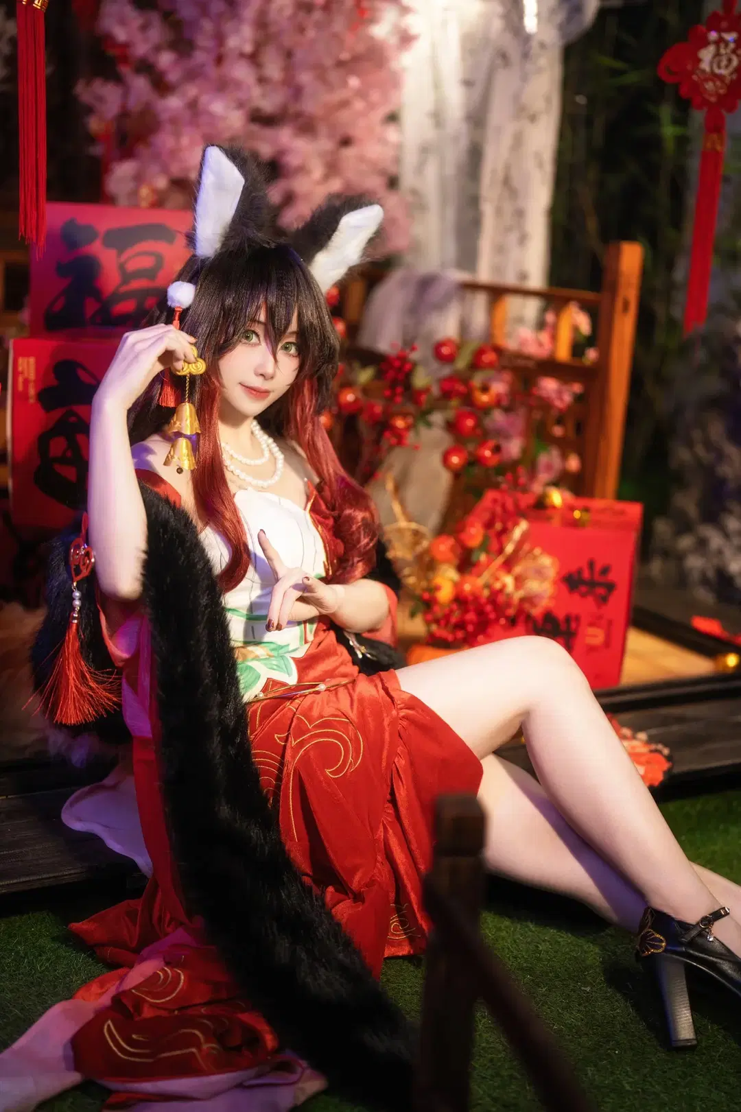 [Tingyun cosplay] Honkai: Star Rail: Fugue Welcoming the Spring on Little New Year by 符吕子 - Image 3