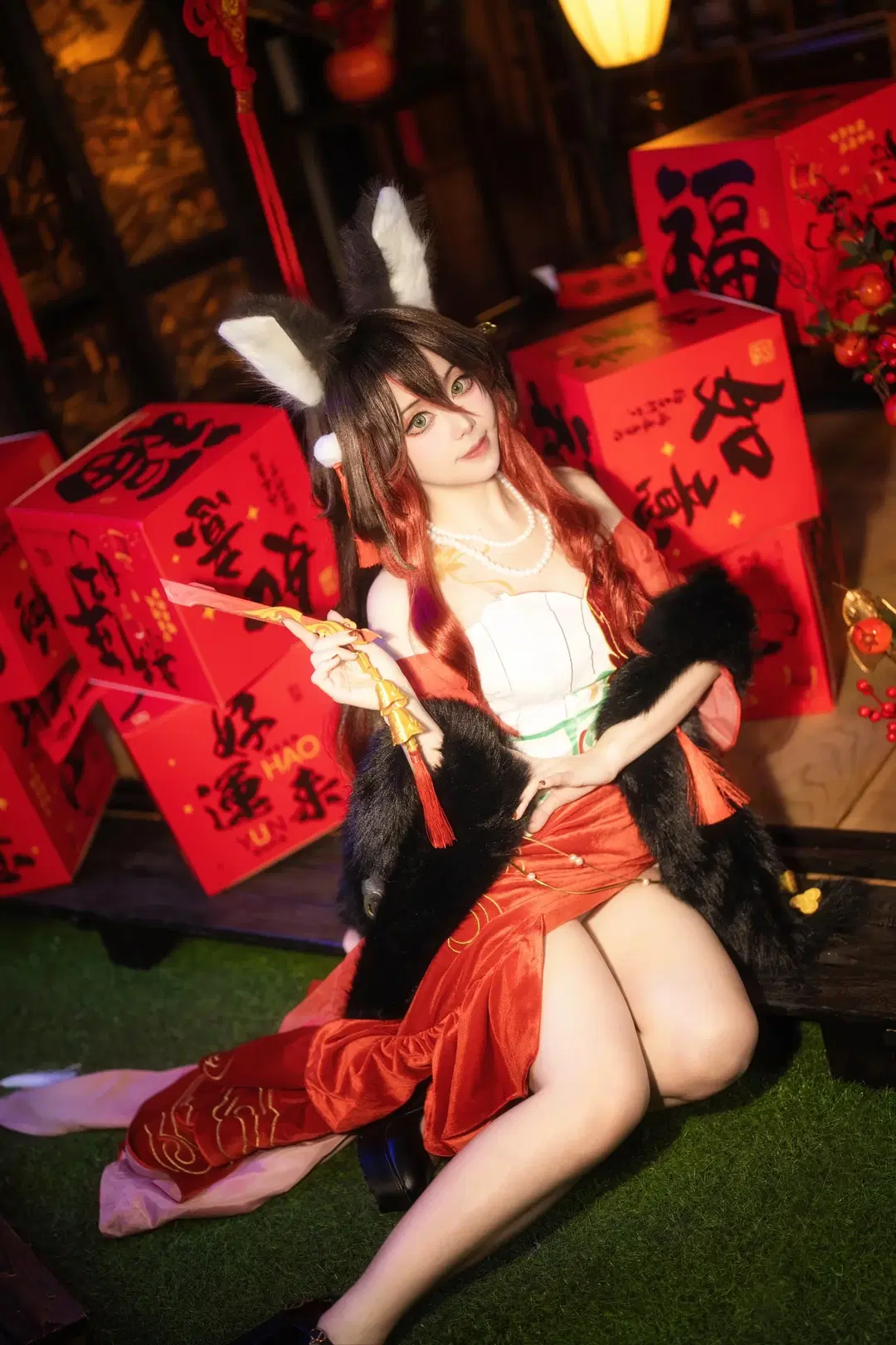 [Tingyun cosplay] Honkai: Star Rail: Fugue Welcoming the Spring on Little New Year by 符吕子 - Image 7