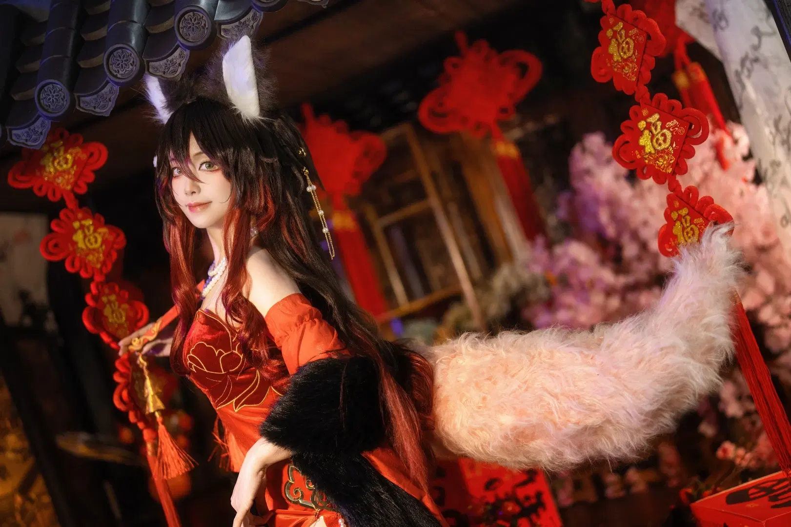 [Tingyun cosplay] Immersed in Peak New Year Atmosphere in Honkai: Star Rail by 符吕子 - Image 4
