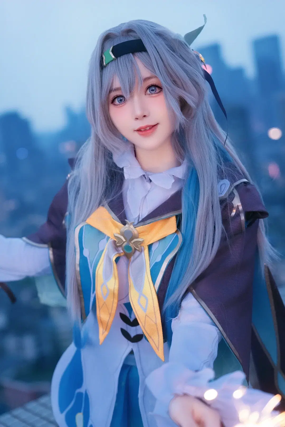 【流萤cos】崩坏星穹铁道的天台烟火 - 符吕子 - 第2张