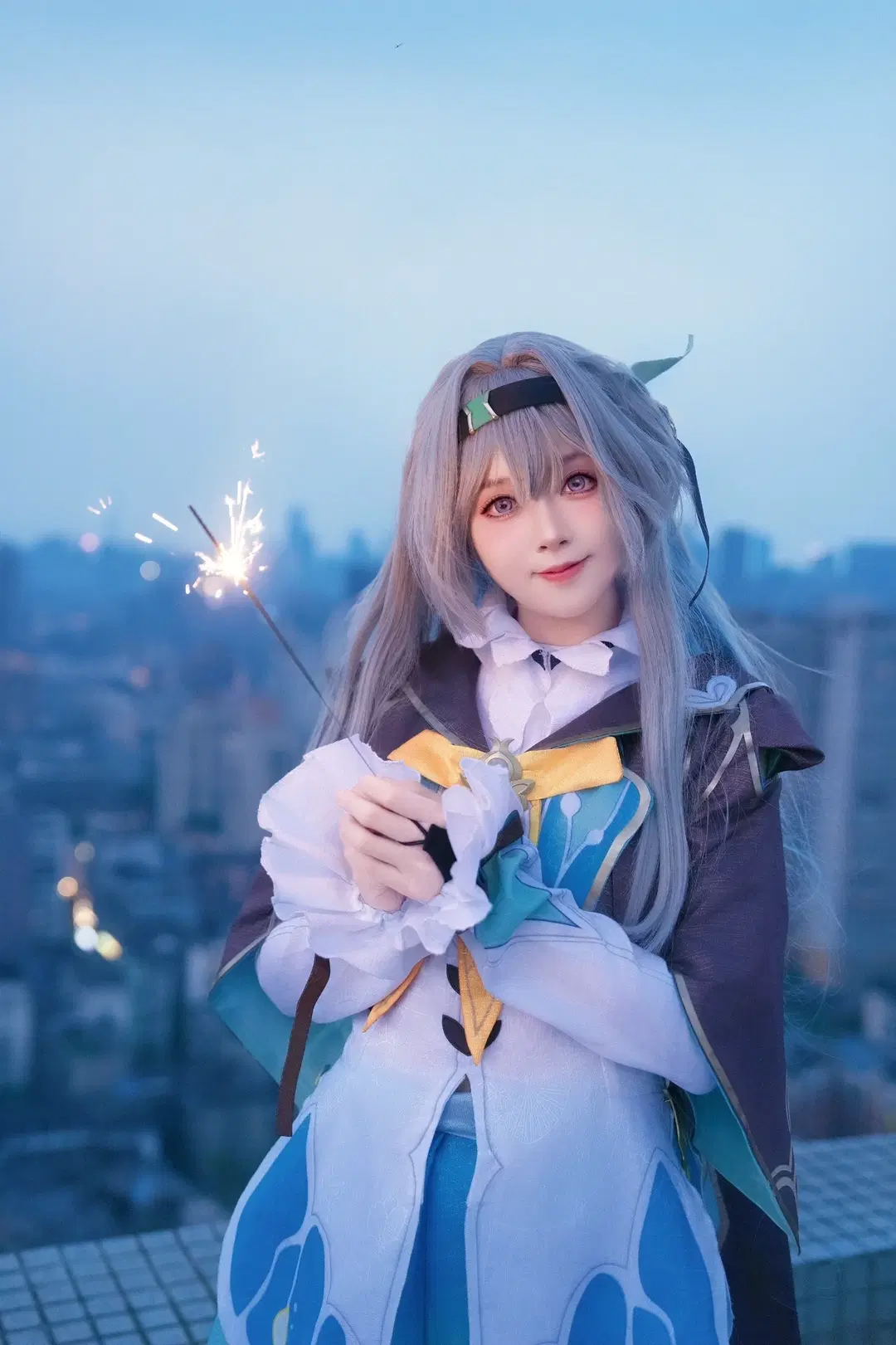 【流萤cos】崩坏星穹铁道的天台烟火 - 符吕子 - 第4张