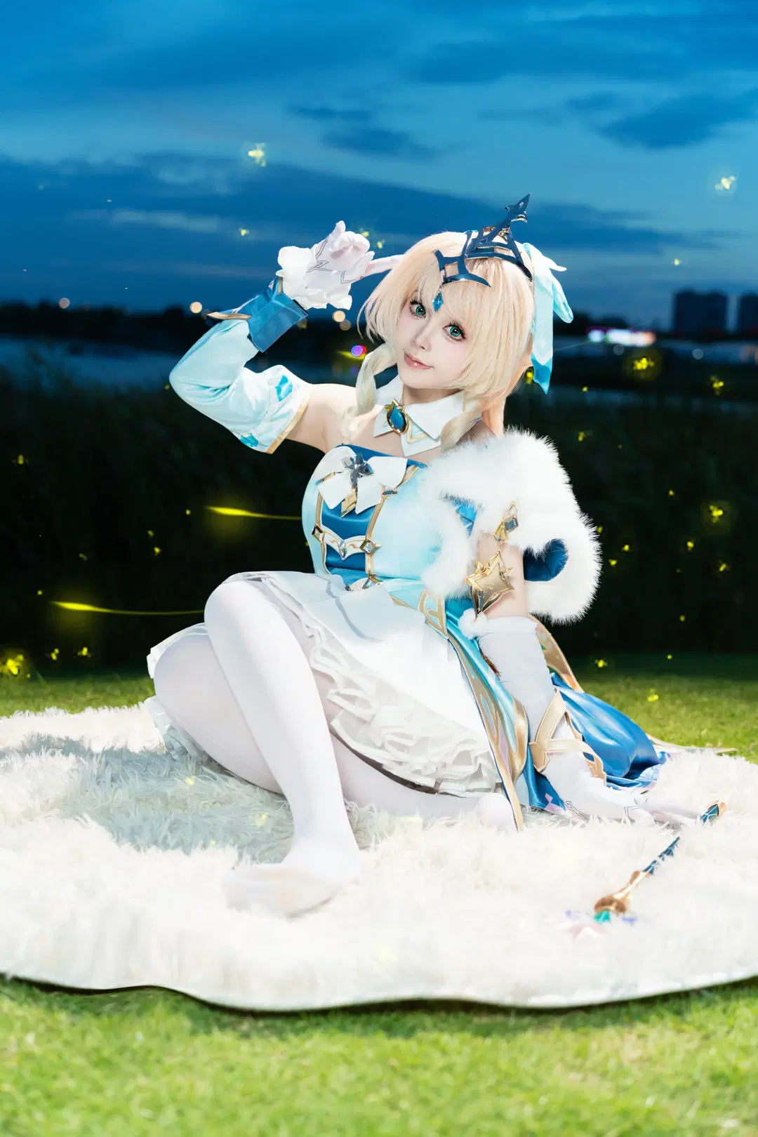 【薇斯納cos】原神至冬湖邊場照，脫了鞋也要出好片 - 符吕子 - 第2張