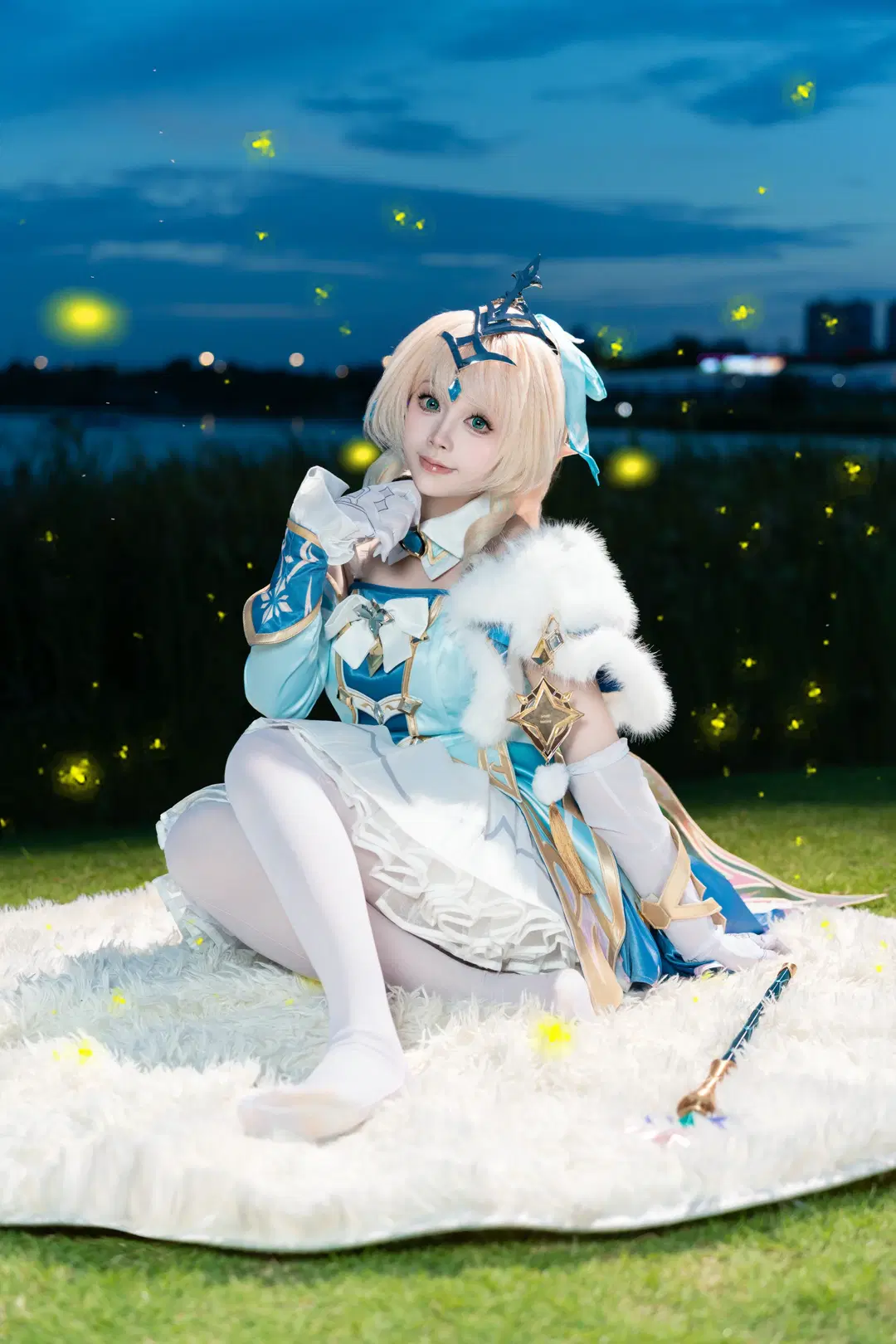 【薇斯納cos】原神至冬湖邊場照，脫了鞋也要出好片 - 符吕子 - 第3張