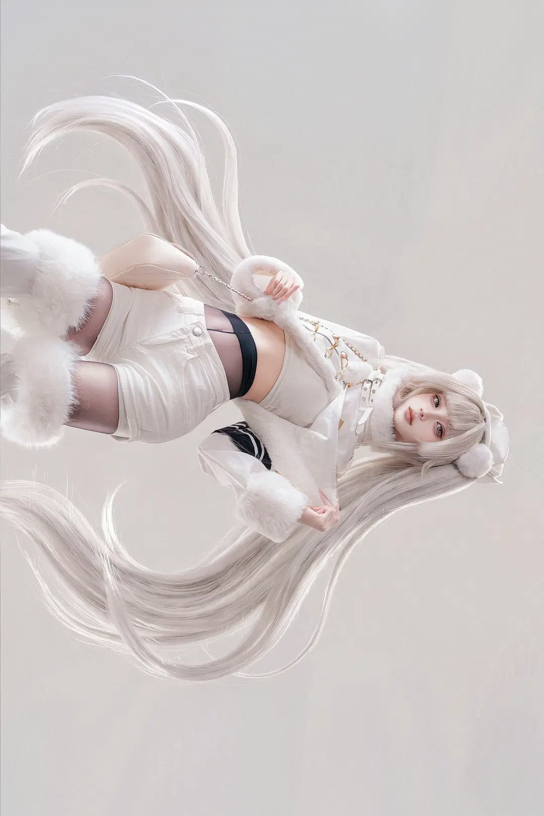 布蘭兒cos, 二次元cos, 勝利女神, 白兔cos, 絲襪cos