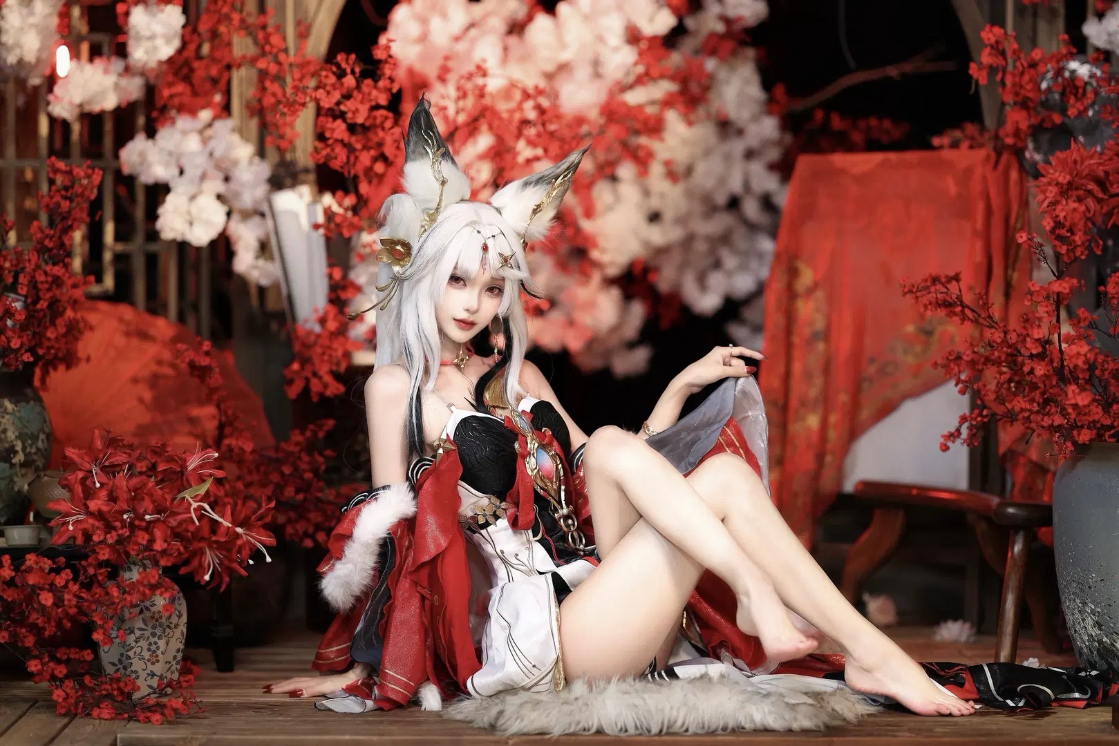 【心月狐cos】鸣潮心月狐绝美狐娘大片 - 海洋- - 第2张