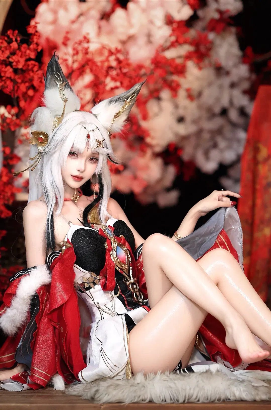 【心月狐cos】鸣潮心月狐绝美狐娘大片