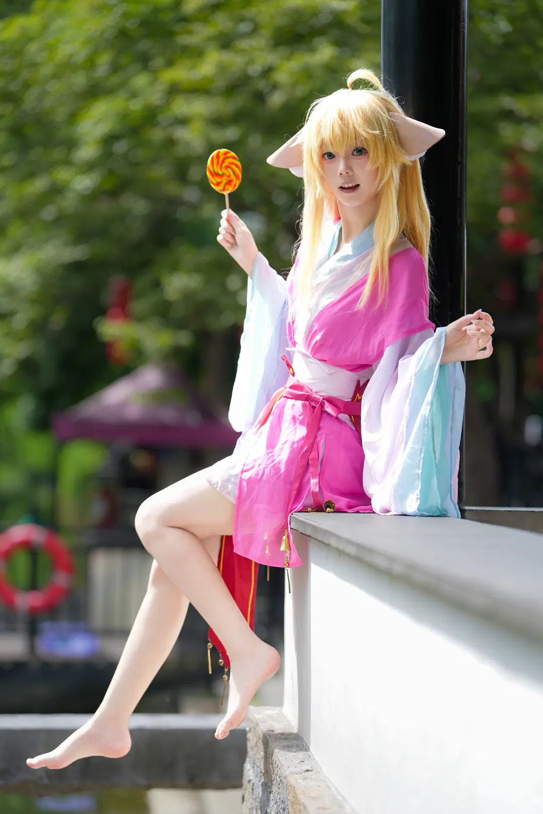【塗山蘇蘇cos】元氣少女的夏日水畔拍攝日記 - 可爱者甚番番 - 第4張