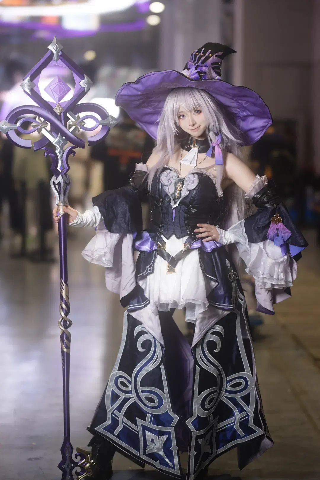 cosplay, 崩坏星穹铁道, 漫展返图, 黑丝, 女巫cos
