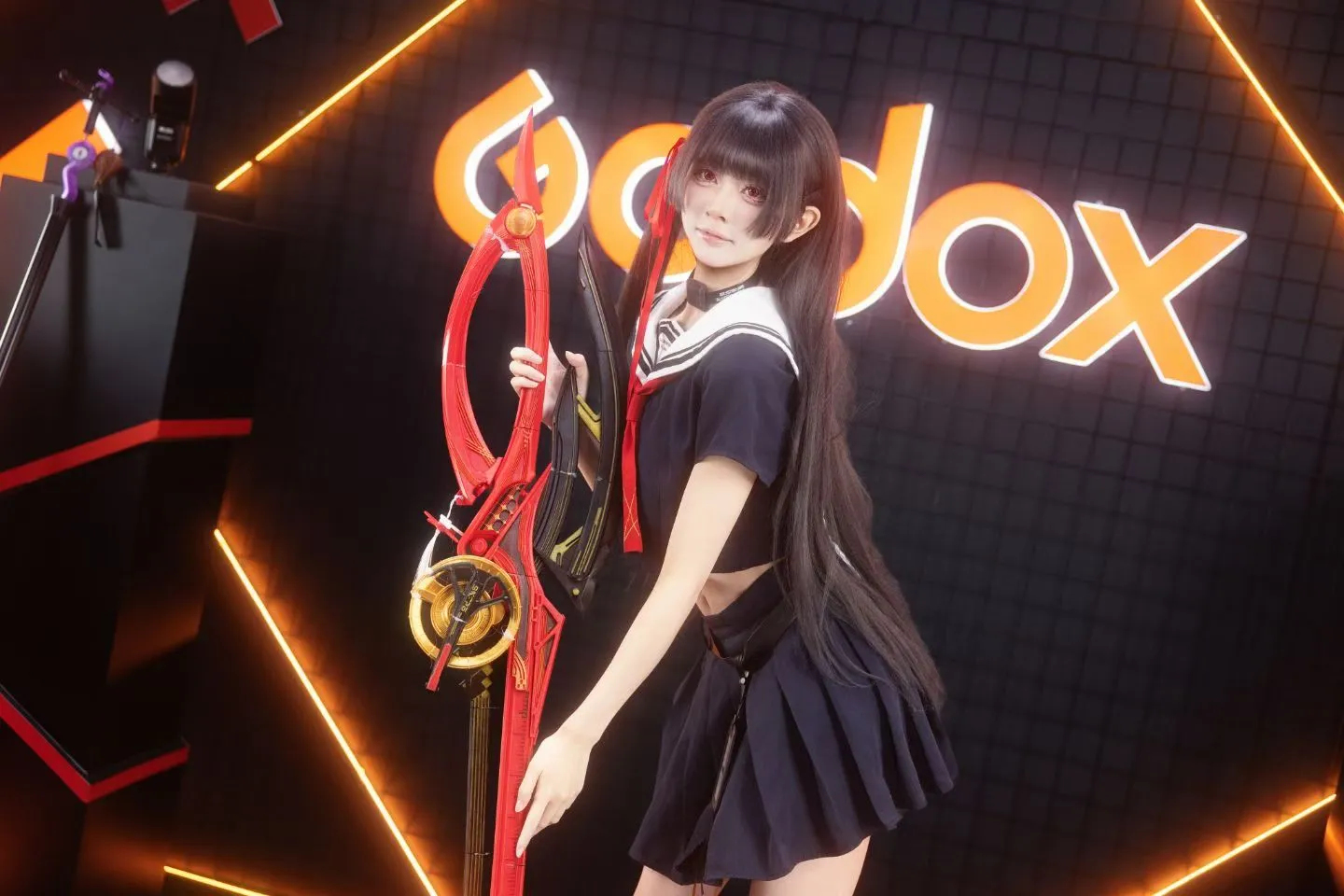 鸣潮cos 水手服与重型武器的BW漫展返图 - 小羊不困（无限限流版，求关注求点赞） - 第3张