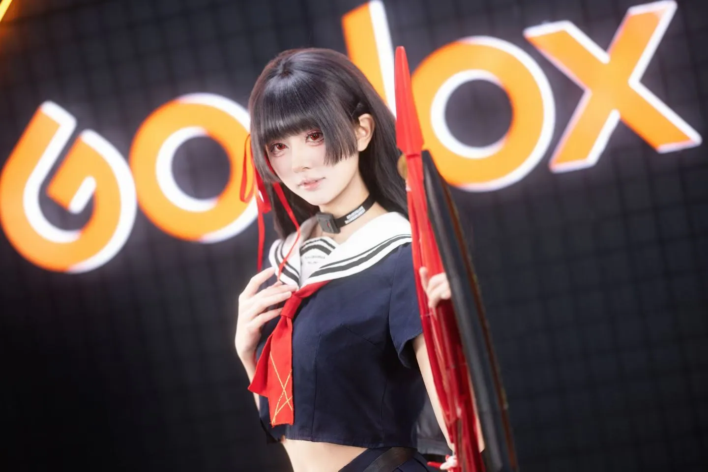 鸣潮cos 水手服与重型武器的BW漫展返图 - 小羊不困（无限限流版，求关注求点赞） - 第4张