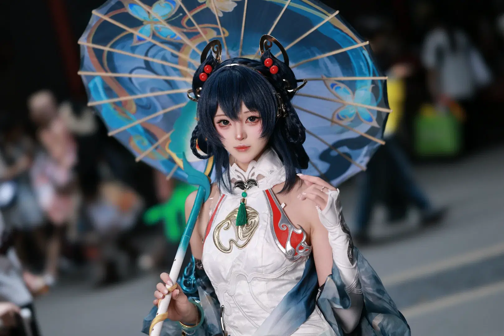 【公孫離cos】王者榮耀離恨煙皮膚的漫展返圖 - 小羊不困（无限限流版，求关注求点赞） - 第4張