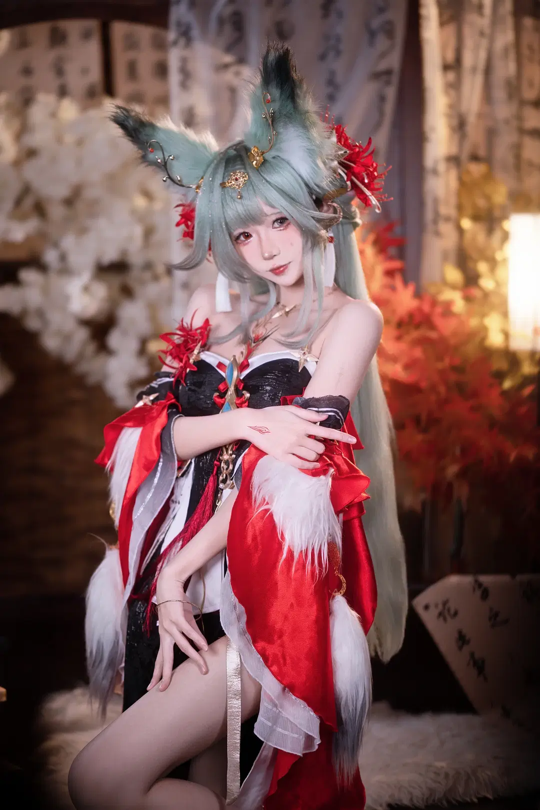 【弗洛洛cos】鸣潮心月狐的国风幻想 - 小羊不困（无限限流版，求关注求点赞） - 第4张