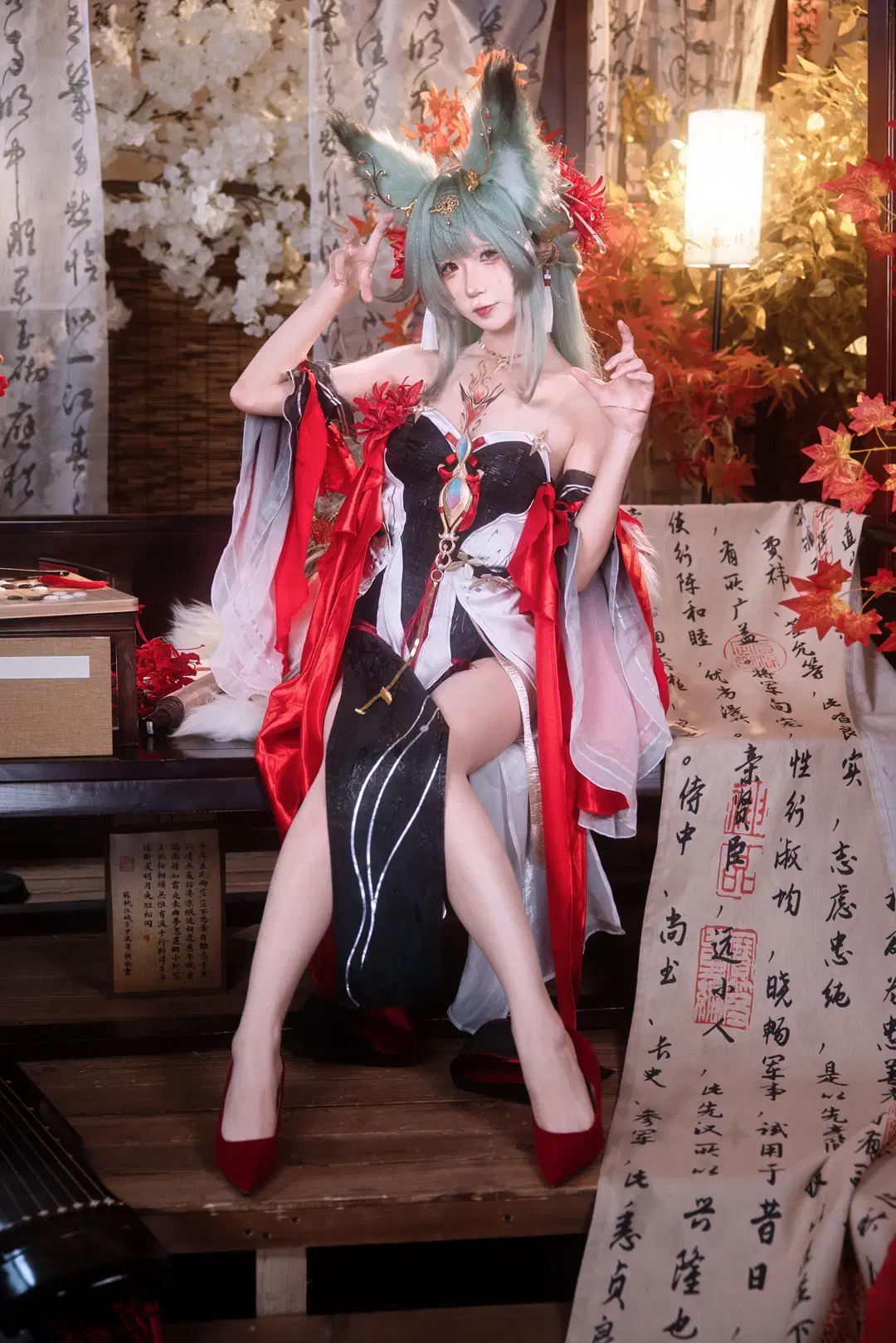 【弗洛洛cos】鸣潮心月狐的国风幻想 - 小羊不困（无限限流版，求关注求点赞） - 第9张