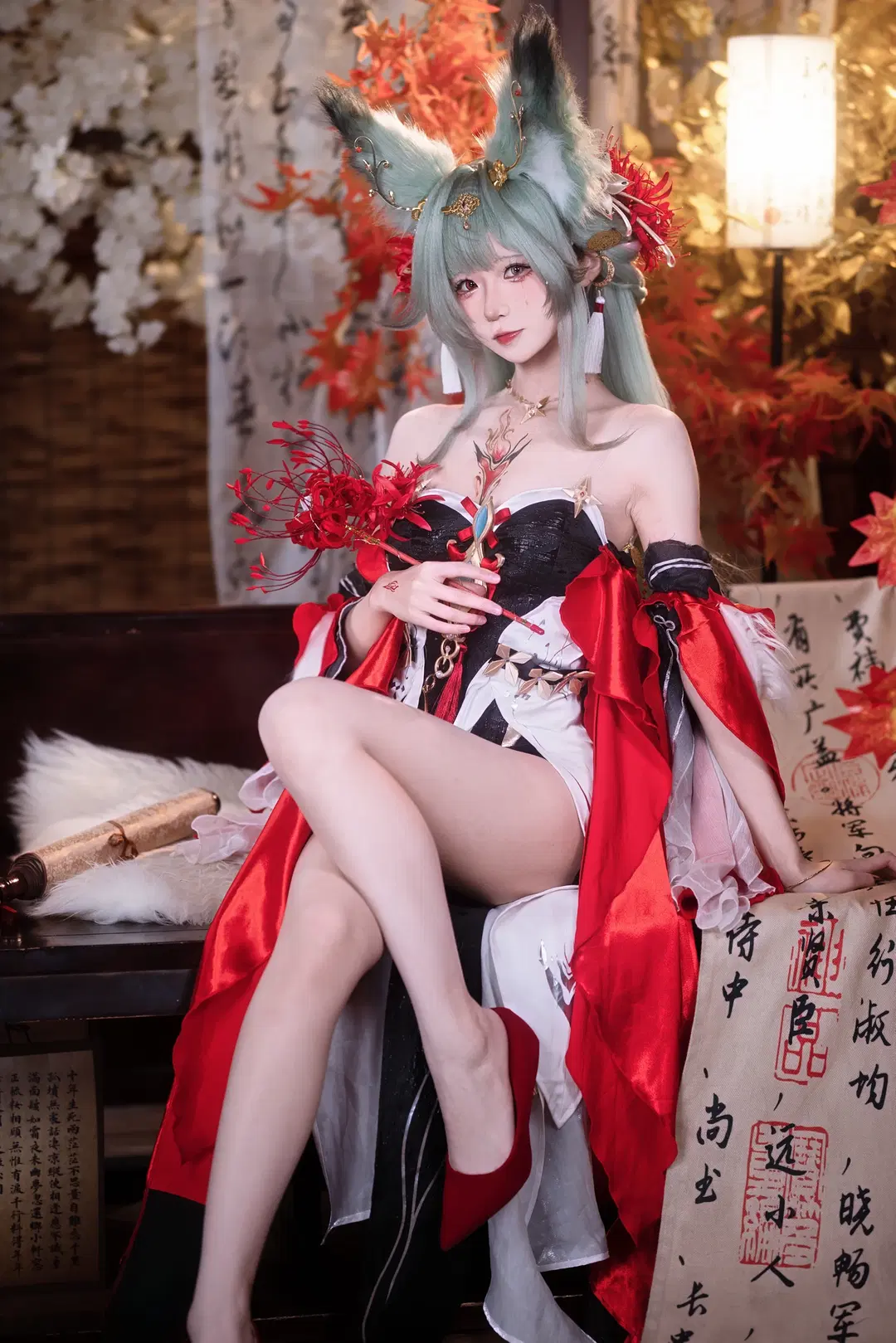 鸣潮, cos正片, 弗洛洛cos, 二次元角色扮演, 心月狐