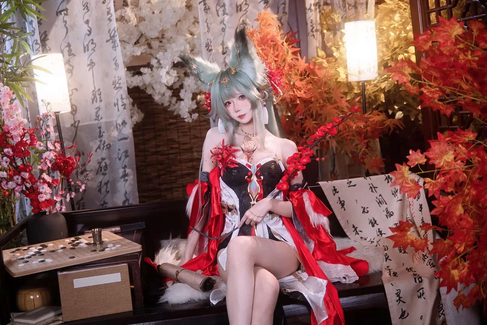【弗洛洛cos】鸣潮心月狐形态的视觉呈现 - 小羊不困（无限限流版，求关注求点赞） - 第4张