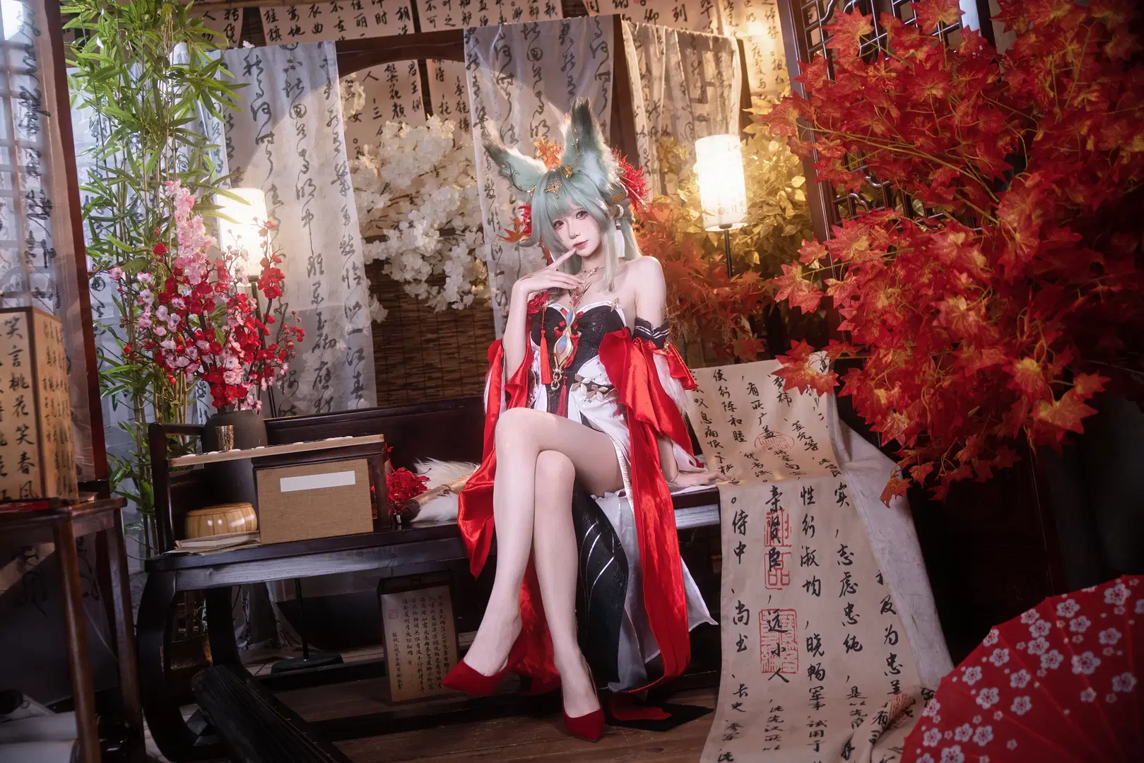 【弗洛洛cos】鸣潮心月狐形态的视觉呈现 - 小羊不困（无限限流版，求关注求点赞） - 第7张