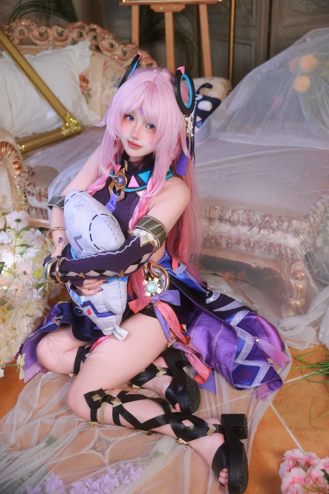 【茜特菈莉cos】神秘占星师降临复古庄园 - 小羊不困（无限限流版，求关注求点赞） - 第2张