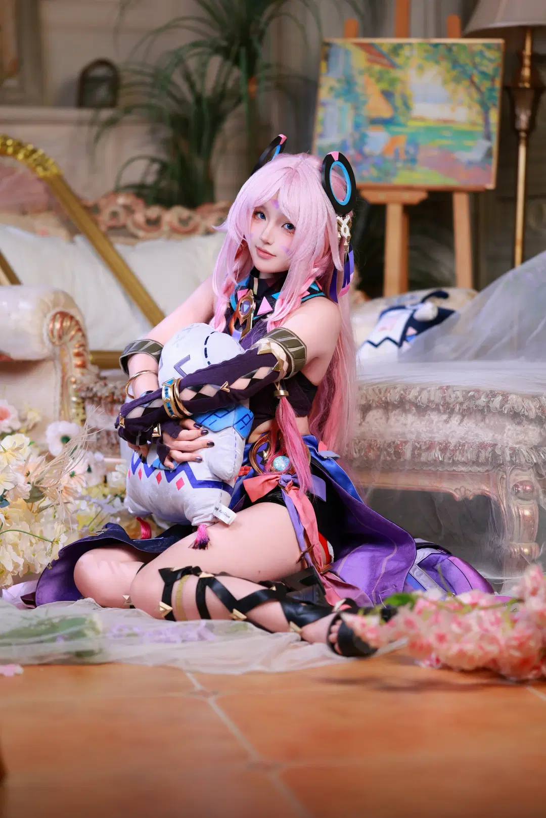 【茜特菈莉cos】神秘占星师降临复古庄园 - 小羊不困（无限限流版，求关注求点赞） - 第3张
