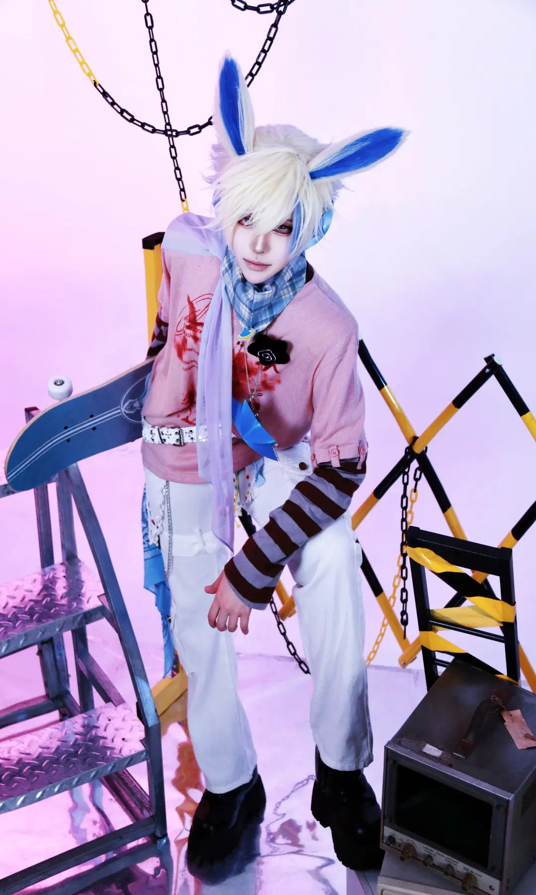 Fan-made design cosplay, Animal ears, Beijing studio photoshoot, Roco Kingdom, elf gijinka cosplay