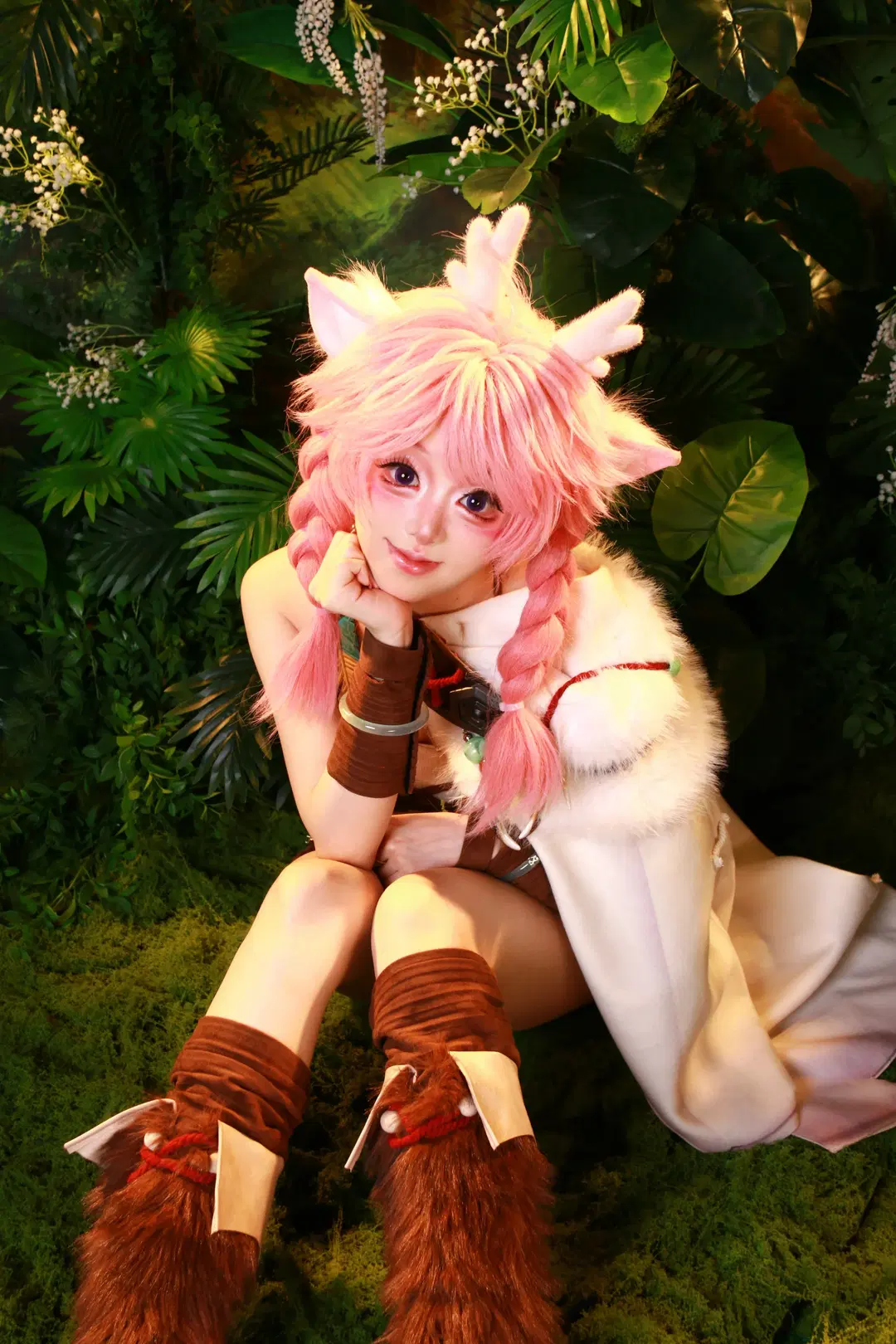 【瑤cos】王者榮耀叢林深處的靈動少女 - DEMON（摄影版📷） - 第2張