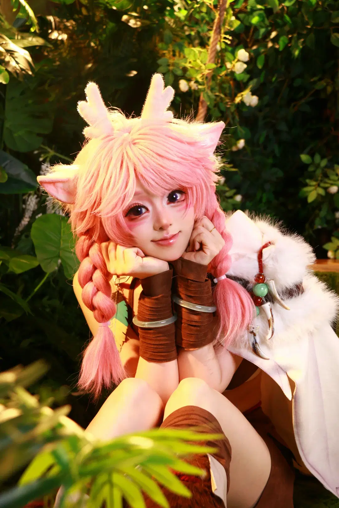 【瑤cos】王者榮耀叢林深處的靈動少女 - DEMON（摄影版📷） - 第3張