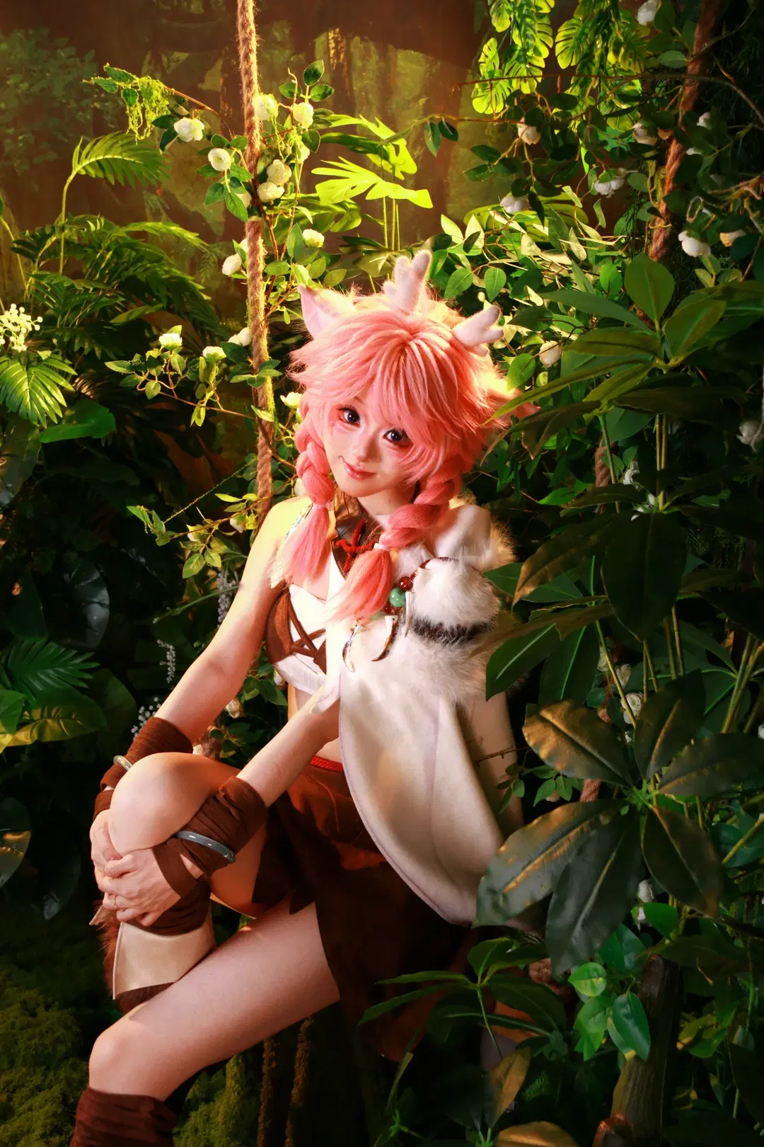 【瑤cos】王者榮耀叢林深處的靈動少女 - DEMON（摄影版📷） - 第6張