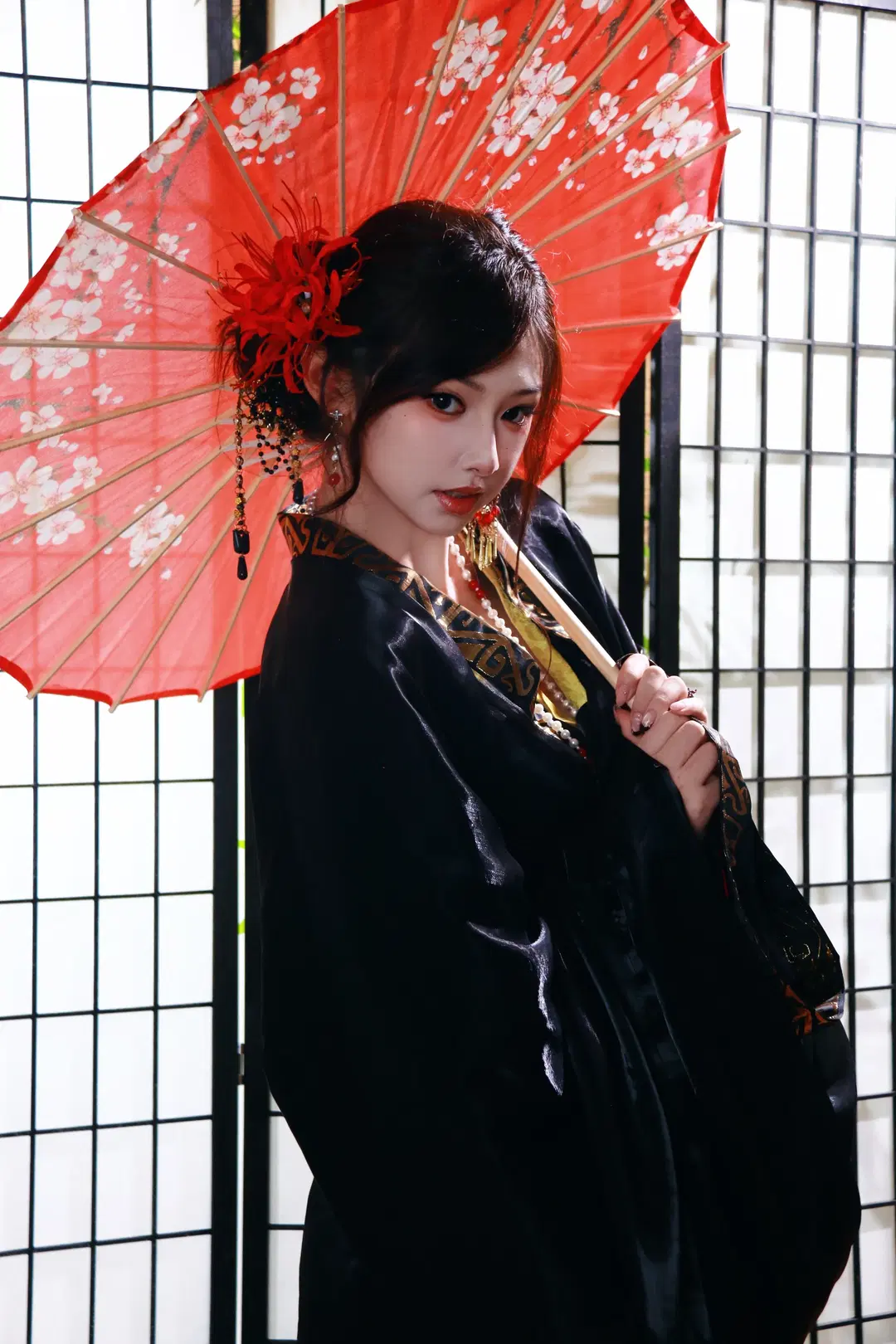 紅與黑的碰撞，彼岸花主題古風棚拍記錄 - DEMON（摄影版📷） - 第2張
