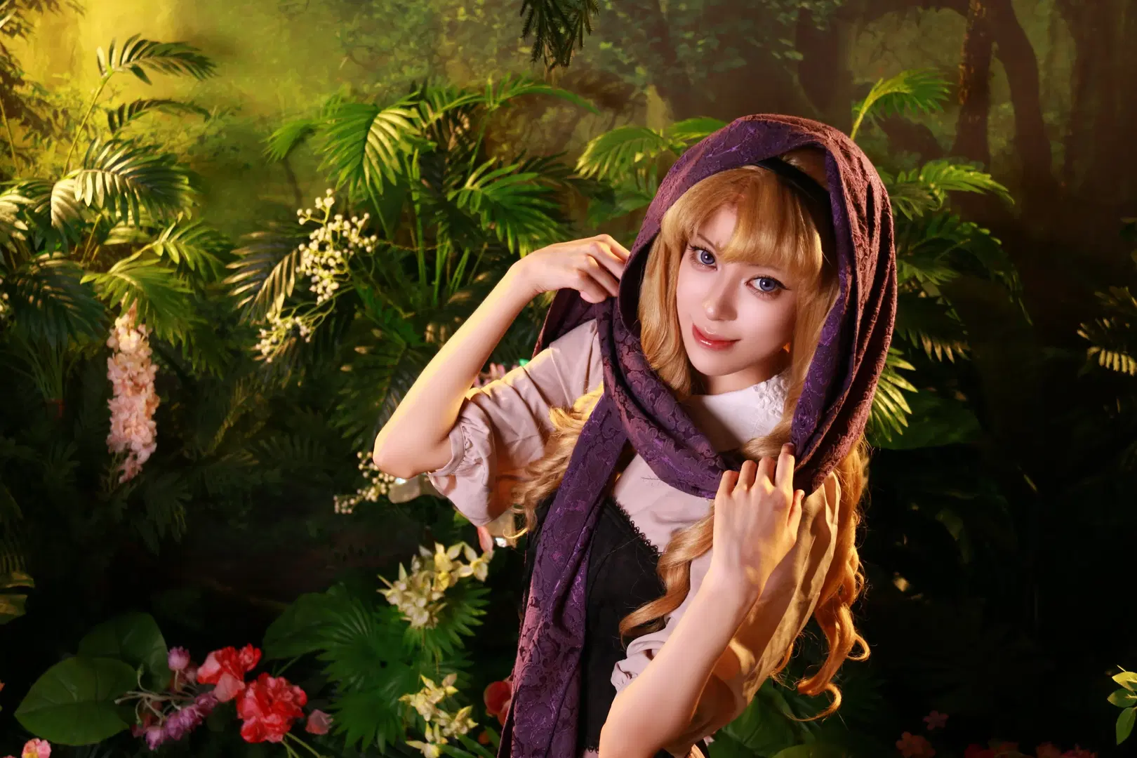 【オーロラ コスプレ】ディズニー『眠れる森の美女』の森の冒険 - DEMON（摄影版📷） - 5枚目