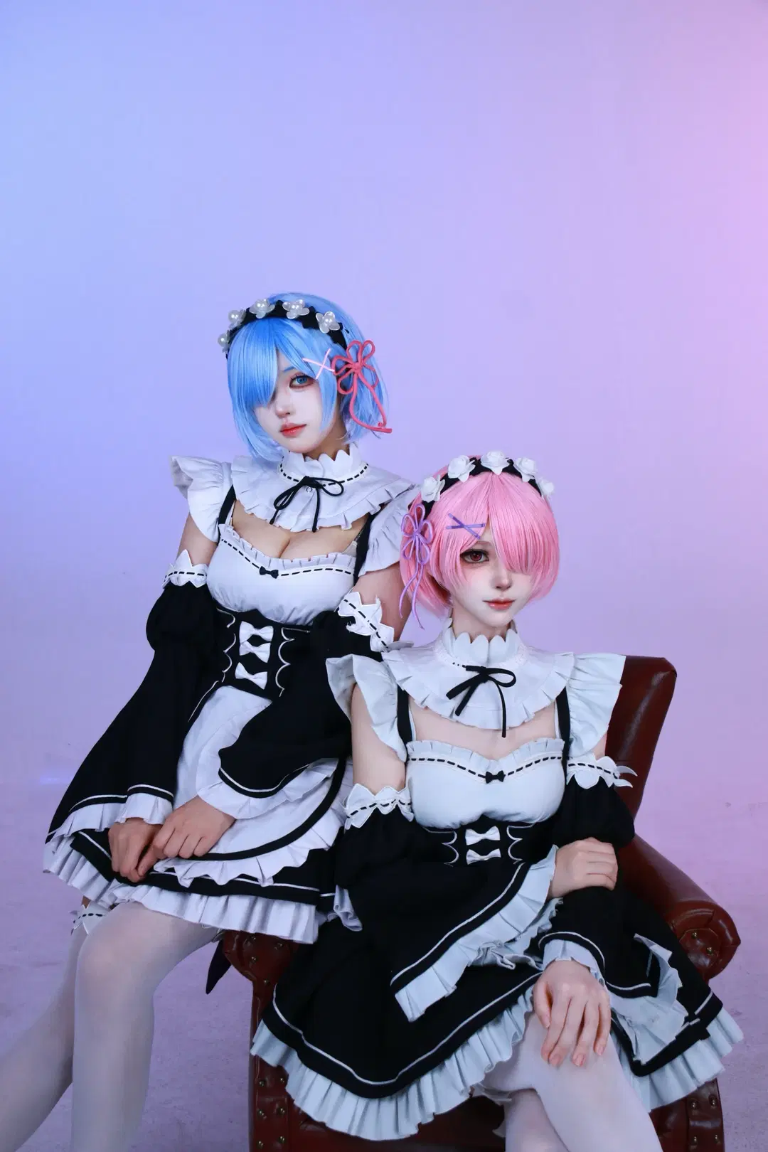 [Ram cosplay] Re:ZERO -Starting Life in Another World-: Rem and Ram duo photoshoot log by DEMON（摄影版📷） - Image 4