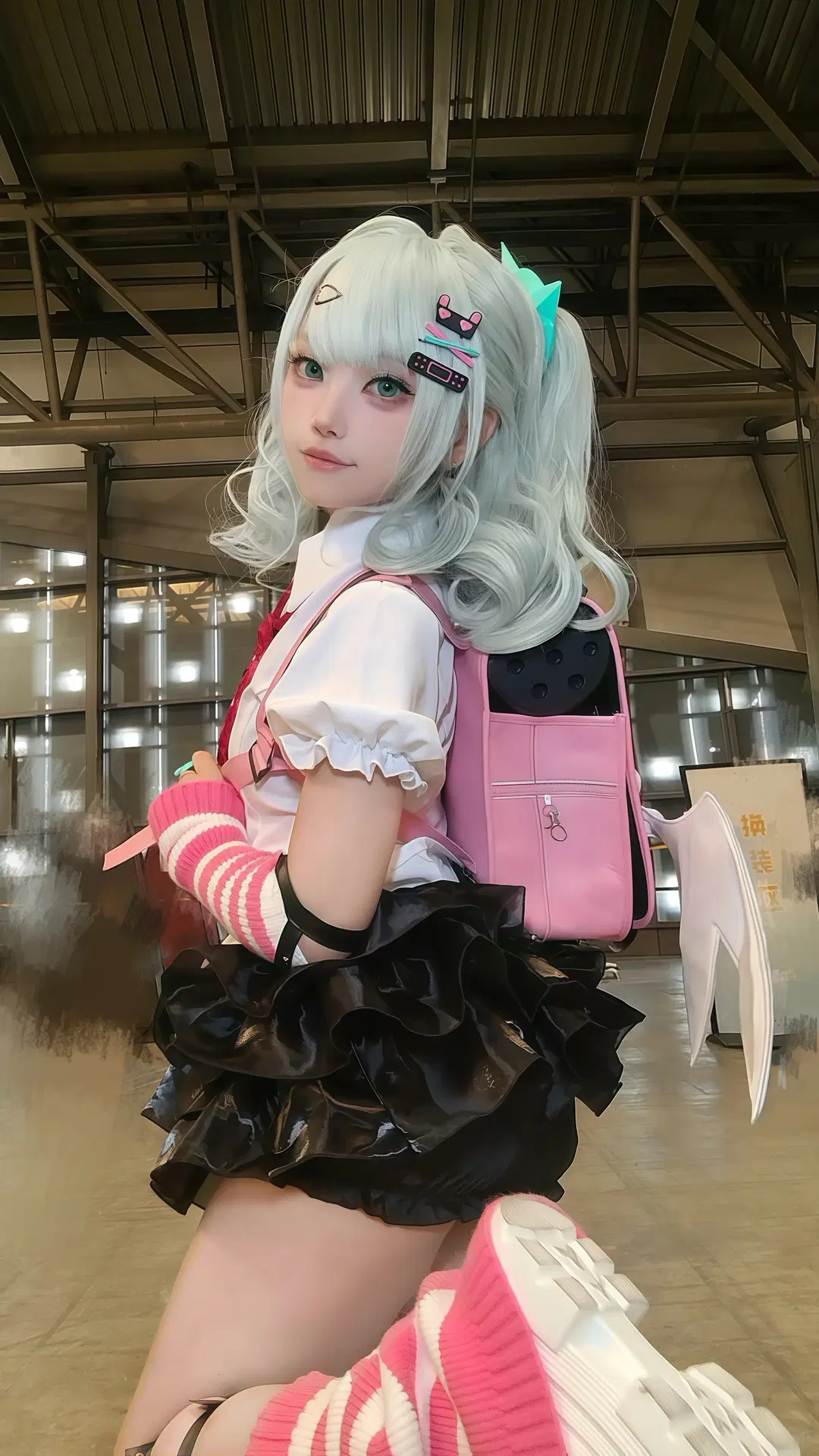 绝区零, cosplay, 漫展, 白丝, 千夏cos